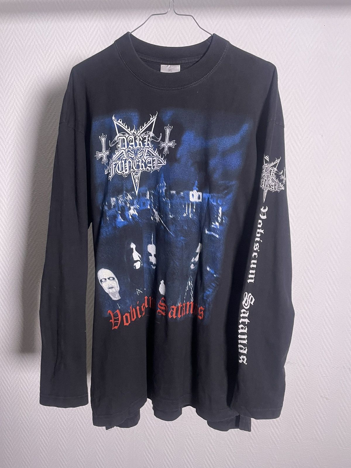 1998 Dark Funeral Vobiscum Satanas Size XL Longsleeve