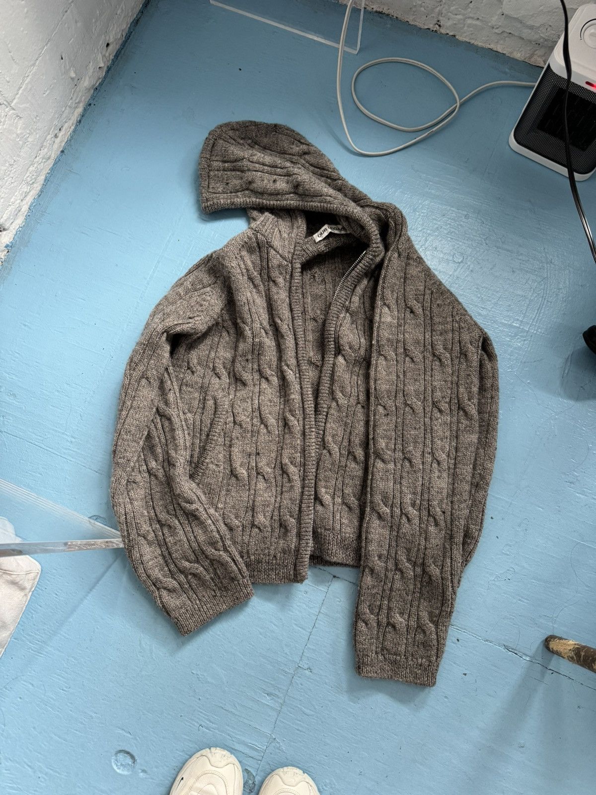Our Legacy Our Legacy F24 Stable Melange Isels Wool Cable Knit Size US S / EU 44-46 / 1 - 2 Thumbnail