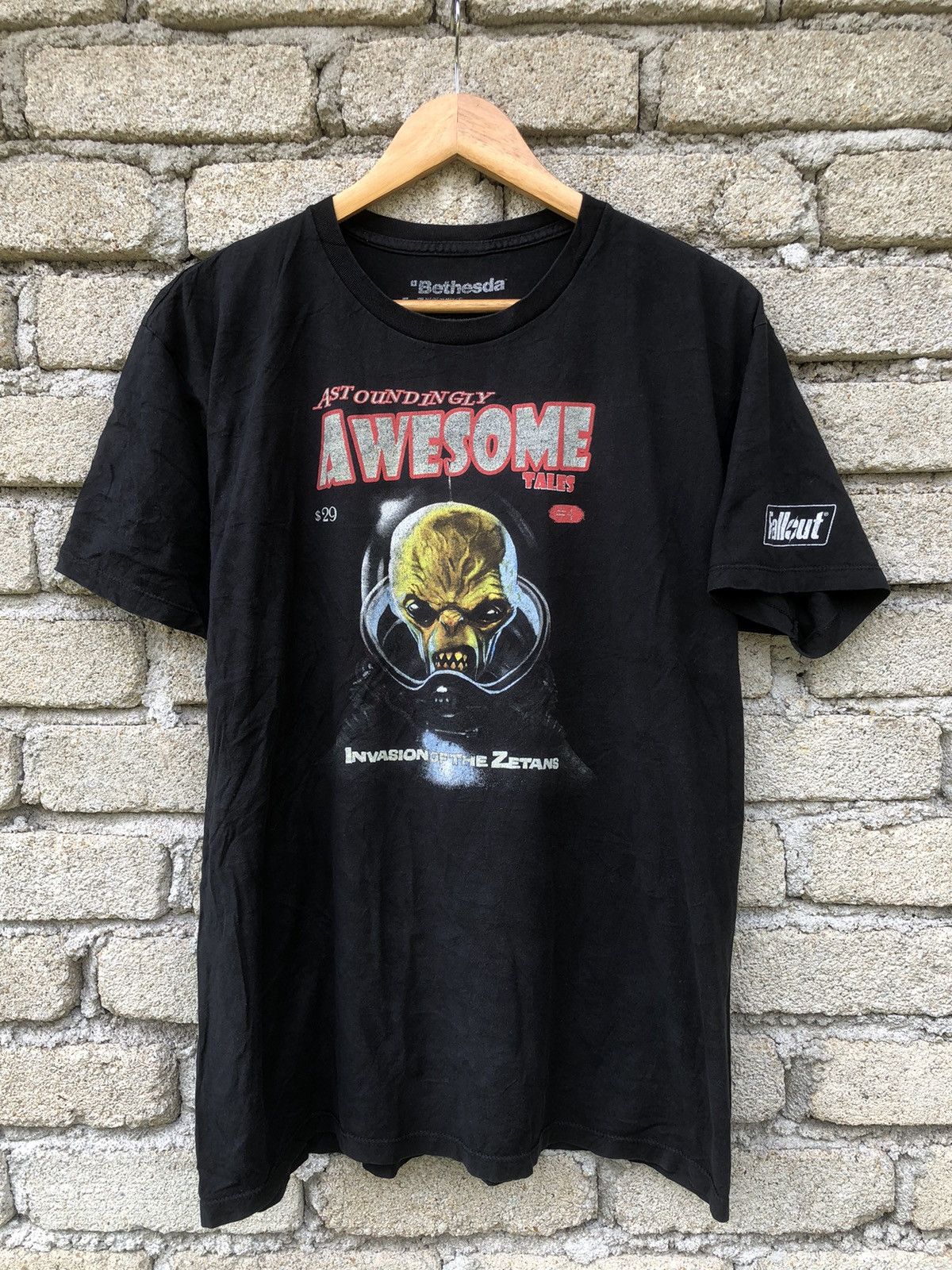 Nintendo × Vintage Bethesda Video Game Fallout Astoundingly Awesome Tales Tee Size US L / EU 52-54 / 3 - 2 Thumbnail