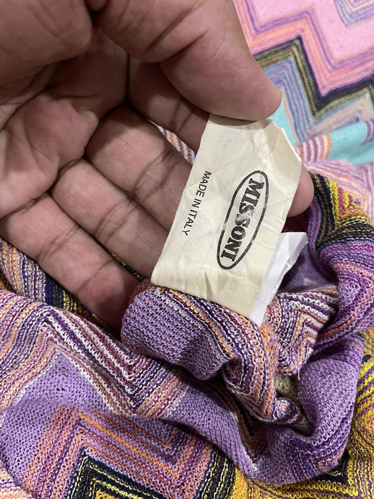 Missoni VTG 90s Missoni Iconic Elements Shirts Size S / US 4 / IT 40 - 22 Thumbnail