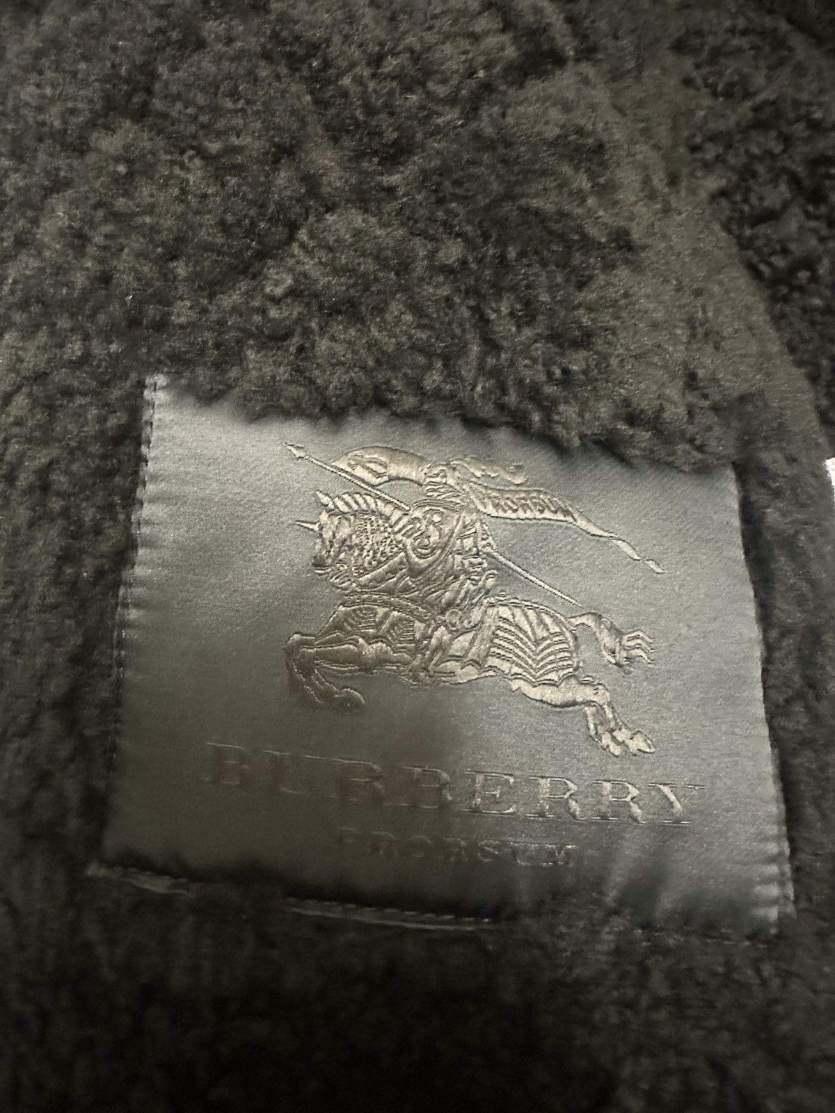 Burberry Prorsum Burberry prorsum FW 2012 sheep shearling/cotton jacket Size US M / EU 48-50 / 2 - 15 Thumbnail