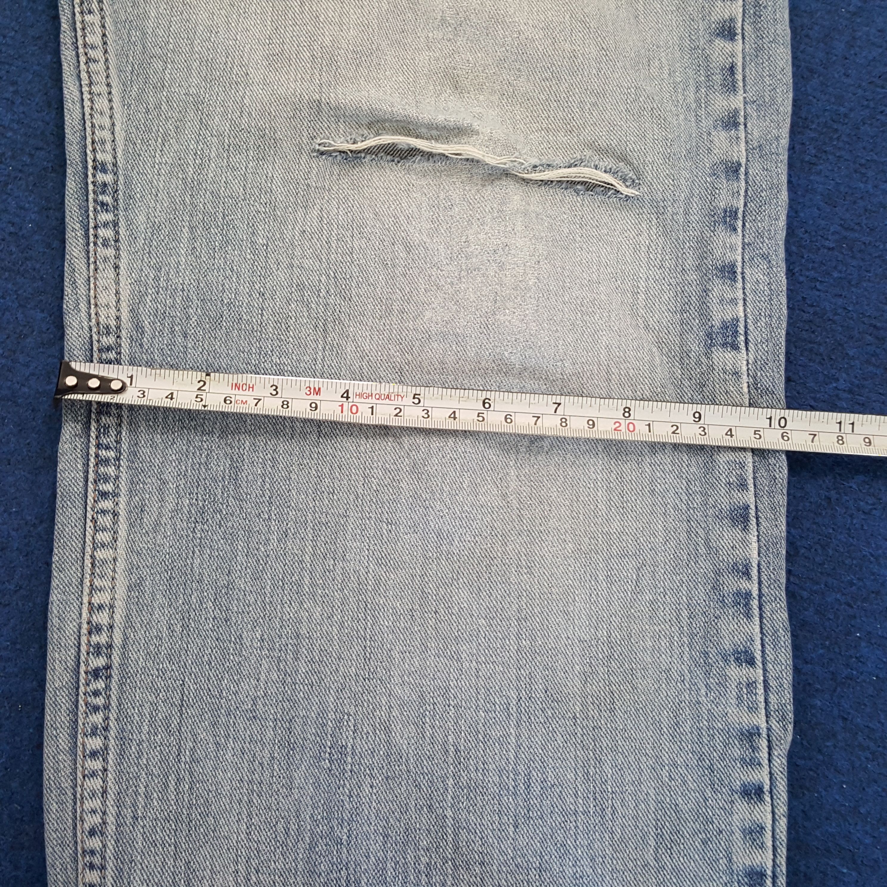 Levi's × Vintage Vintage Levi's 569 Loose Straight Distressed Jeans Size US 34 / EU 50 - 8 Thumbnail