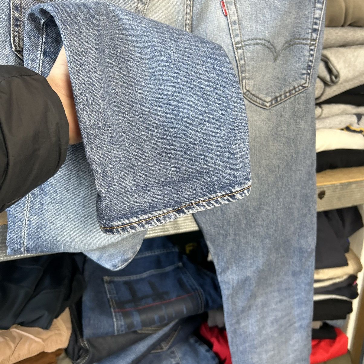 Levi's Vintage Clothing Vintage Levis 512 Blue Streetwear denim USA jeans Size US 32 / EU 48 - 5 Thumbnail