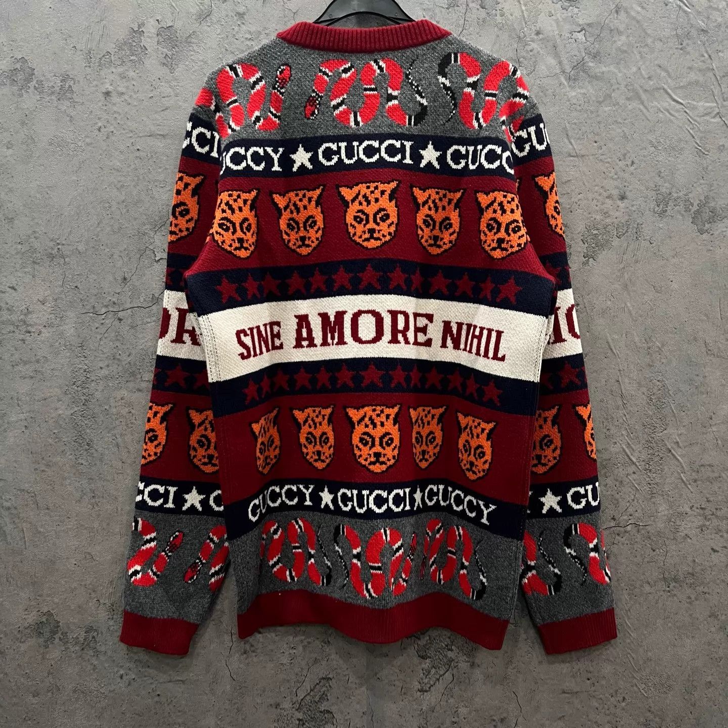 Gucci GUCCI Tiger Head Knit LS Sweater S New Size S / US 4 / IT 40 - 6 Thumbnail