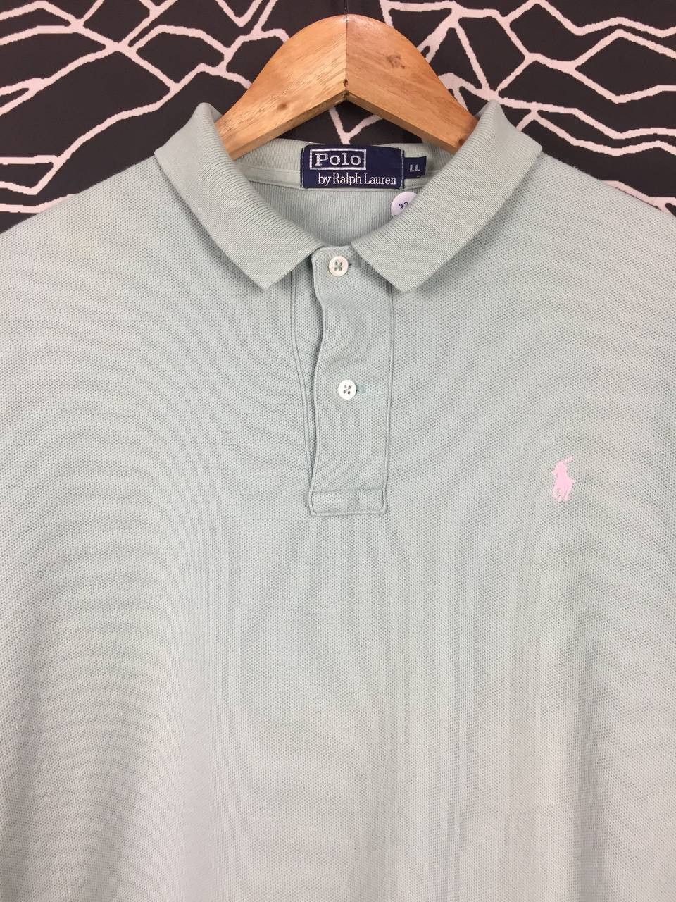 Polo Ralph Lauren × Vintage Vtg Polo Ralph Lauren Small Logo Polo Tee Size US XL / EU 56 / 4 - 3 Thumbnail
