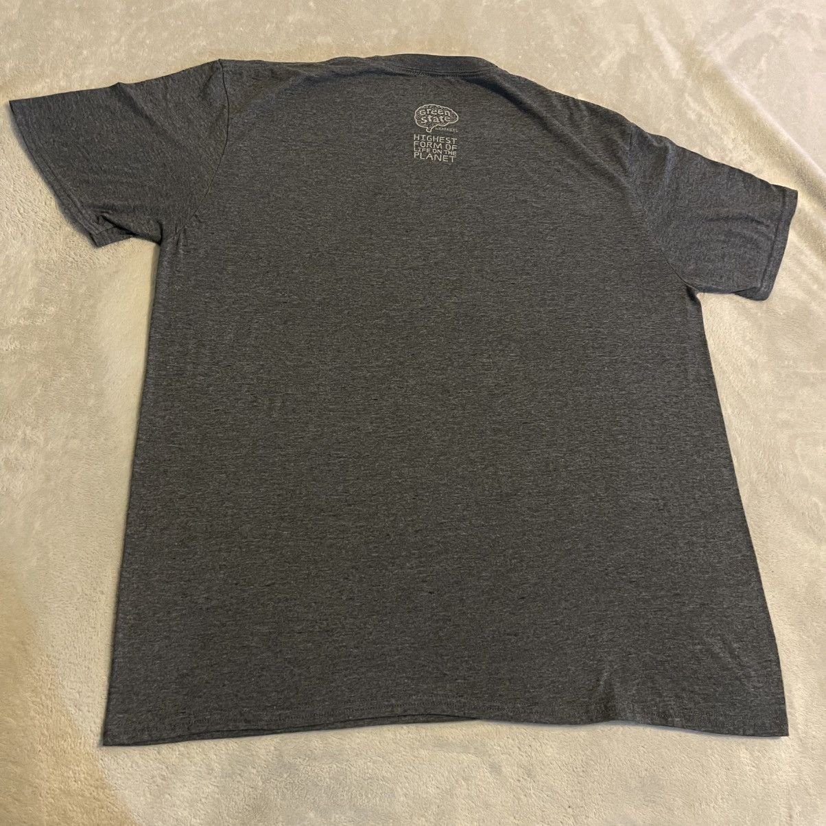 Other Streetwear Shirt Men XL Gray Crew Neck Lightweight Gym Tee Size US XL / EU 56 / 4 - 2 Thumbnail