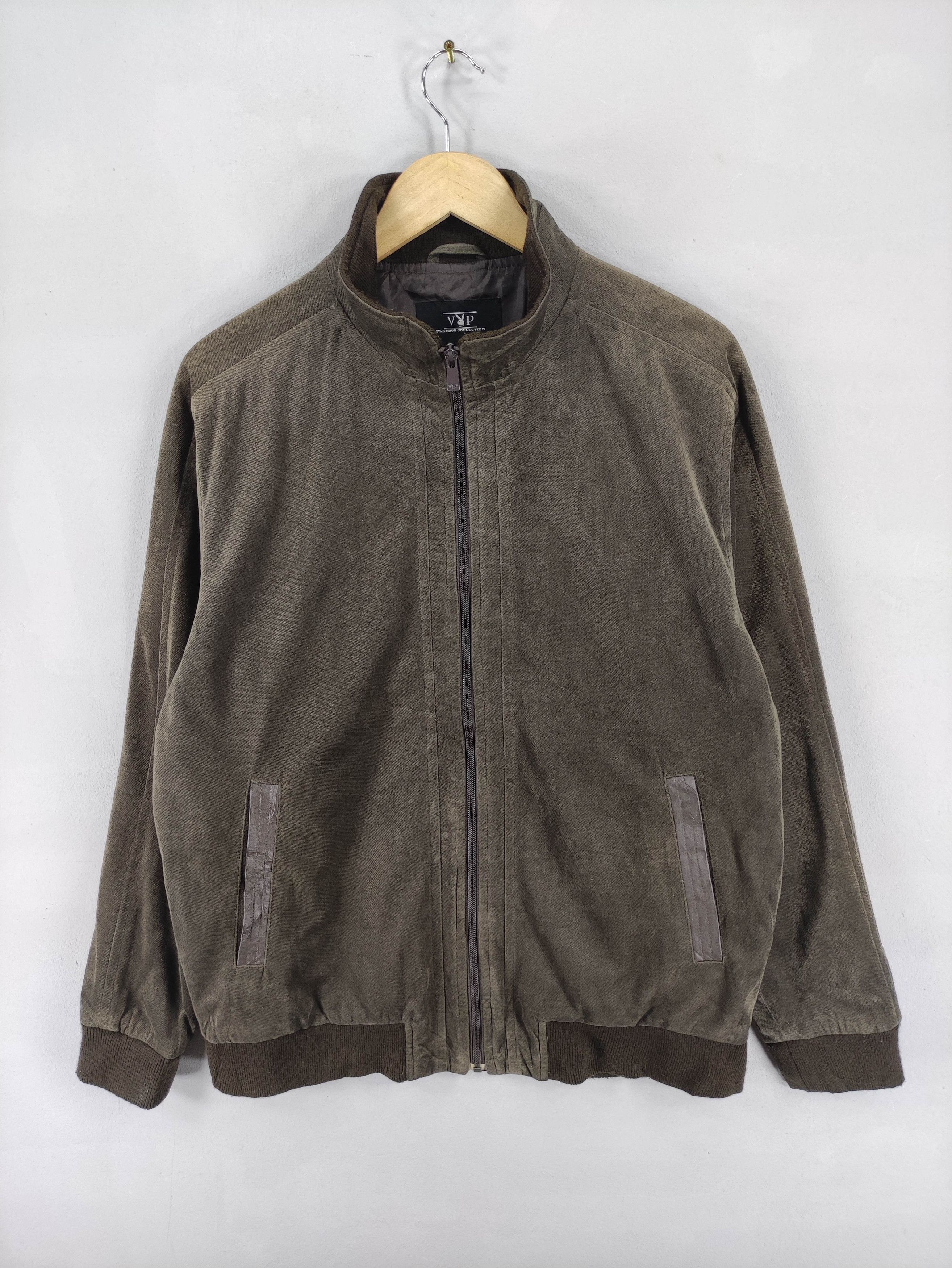 Playboy Vintage Playboy Velvet Jacket Zipper Size US L / EU 52-54 / 3 - 1 Thumbnail