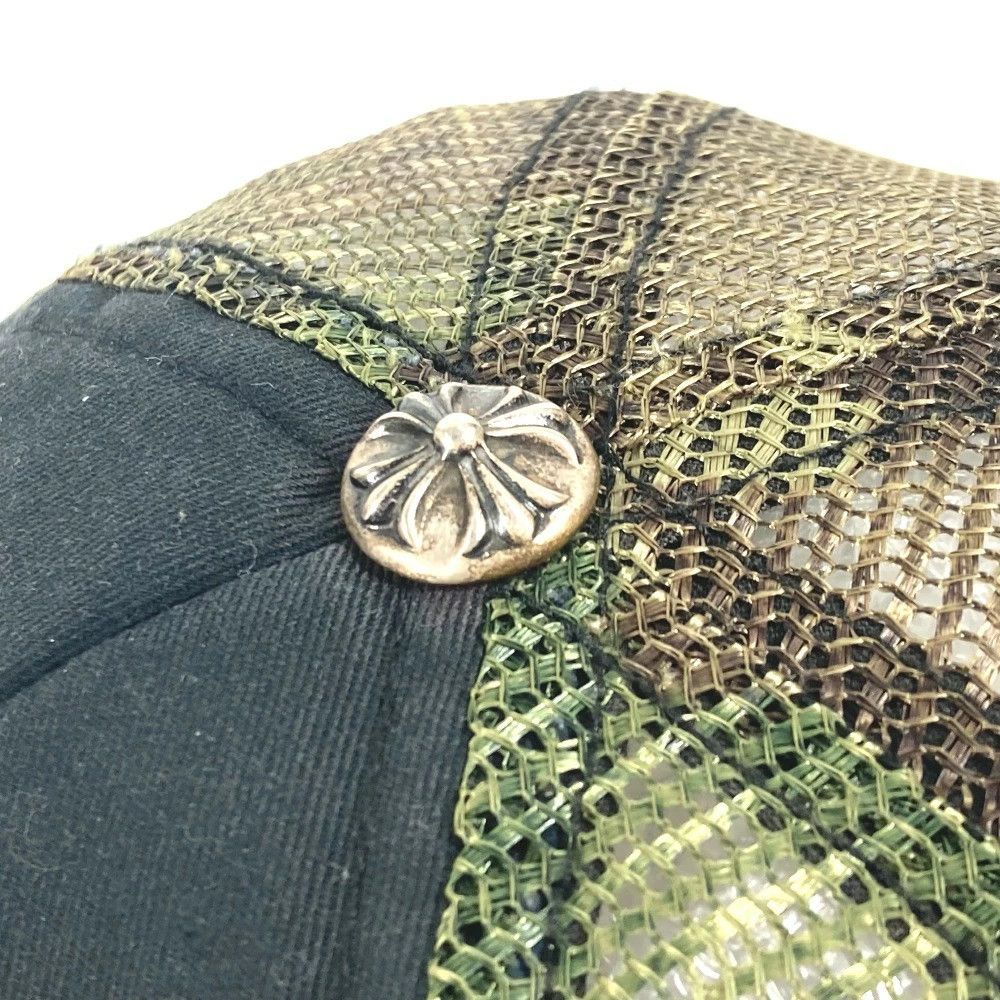 Chrome Hearts CHROME HEARTS Logo Embroidered Mesh Baseball Cap Size ONE SIZE - 8 Thumbnail