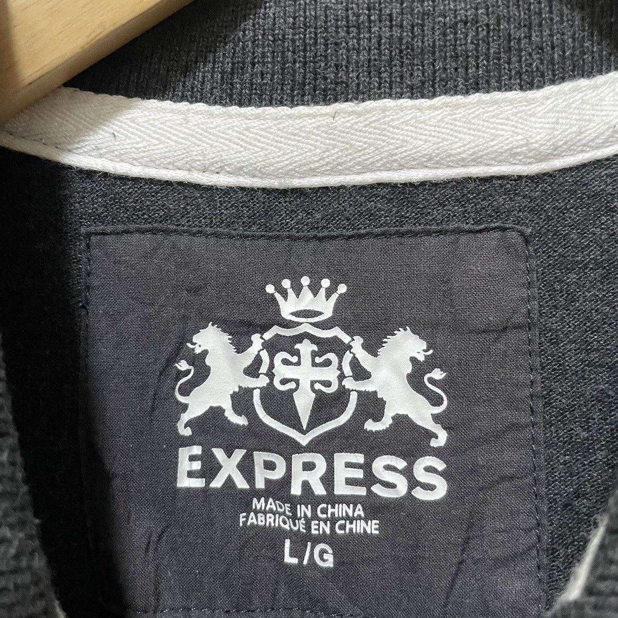 Express × Vintage Y2K Express Loyalty Embroidery Spell Out Polo T Shirt Size US L / EU 52-54 / 3 - 4 Thumbnail
