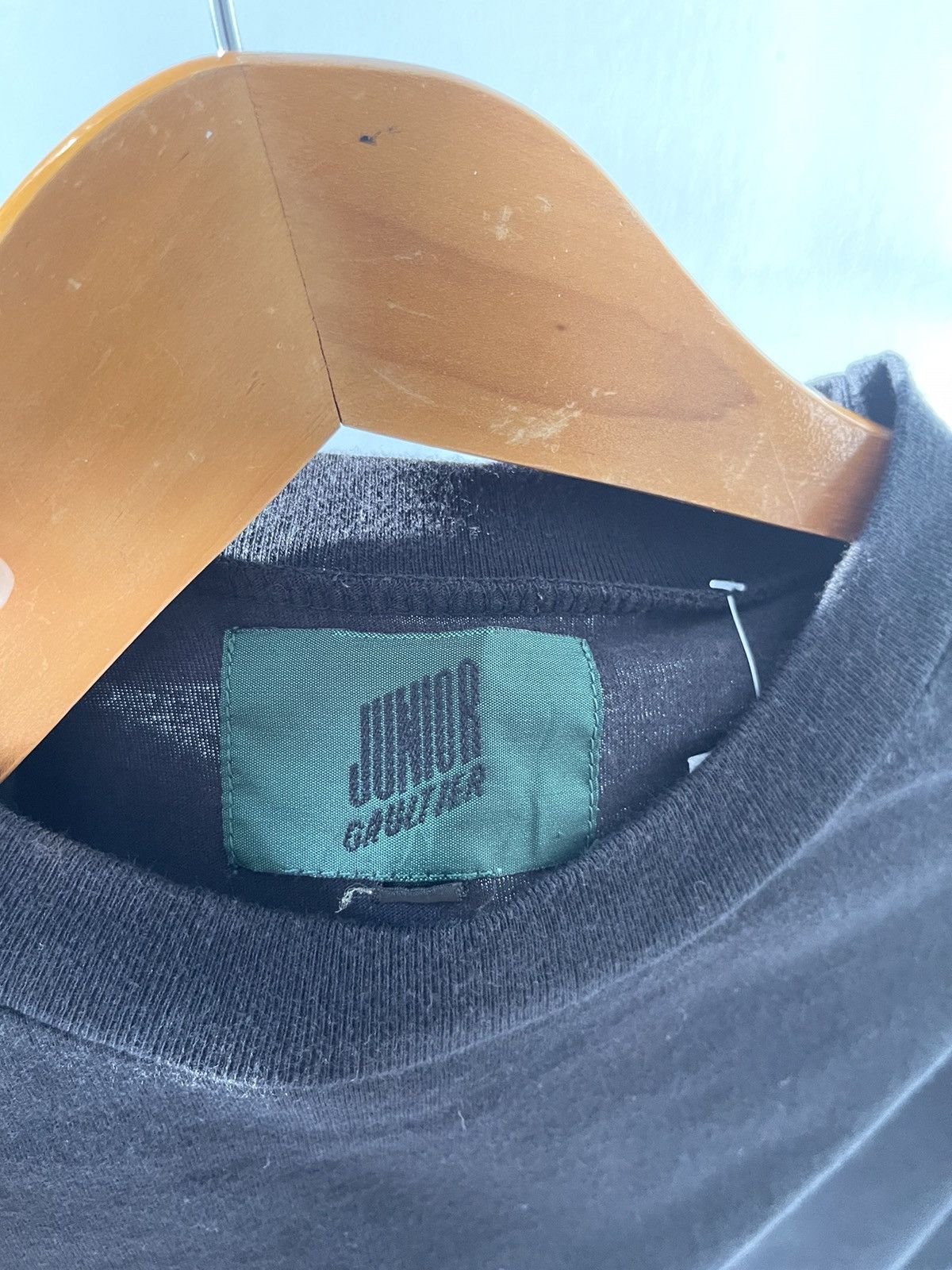 Jean Paul Gaultier 80s Junior Gaultier Spellout Logo Long Sleeve Size US M / EU 48-50 / 2 - 10 Thumbnail