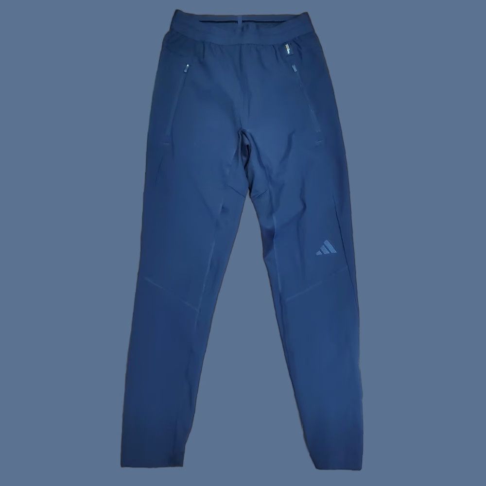 Adidas Adidas Pants Mens Small Black Cordura Slim Fit Ankle Zip Zip Pockets HY0776 Size US 29 - 1 Thumbnail