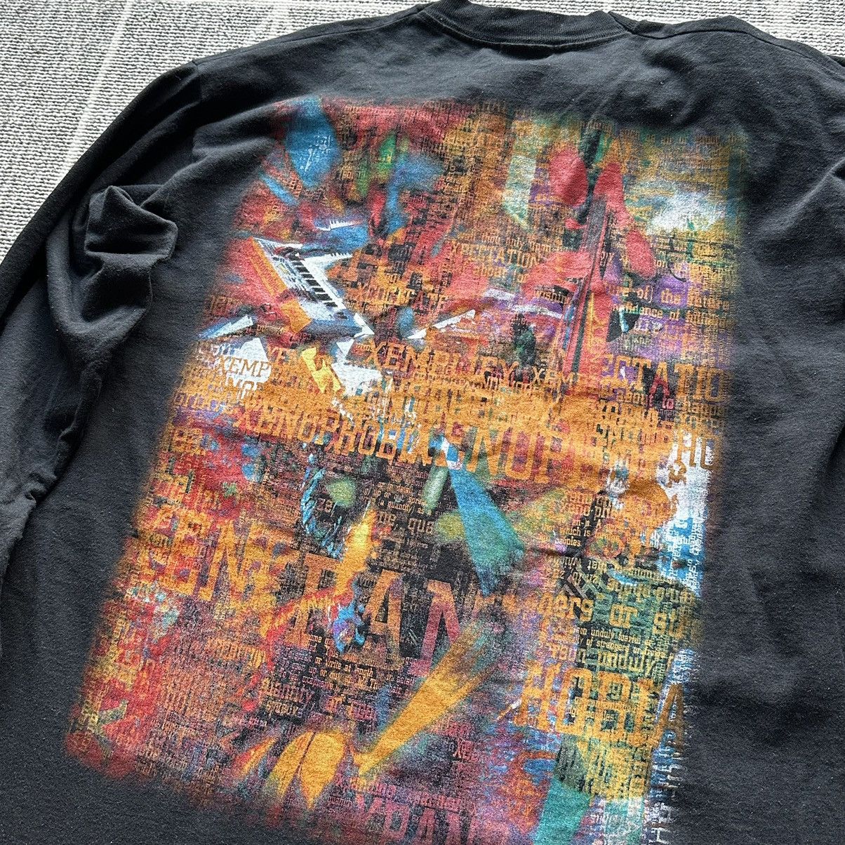 Band Tees × Vintage prince long sleeve xenophobia xpectatcion screen stars vntg Size US L / EU 52-54 / 3 - 6 Thumbnail