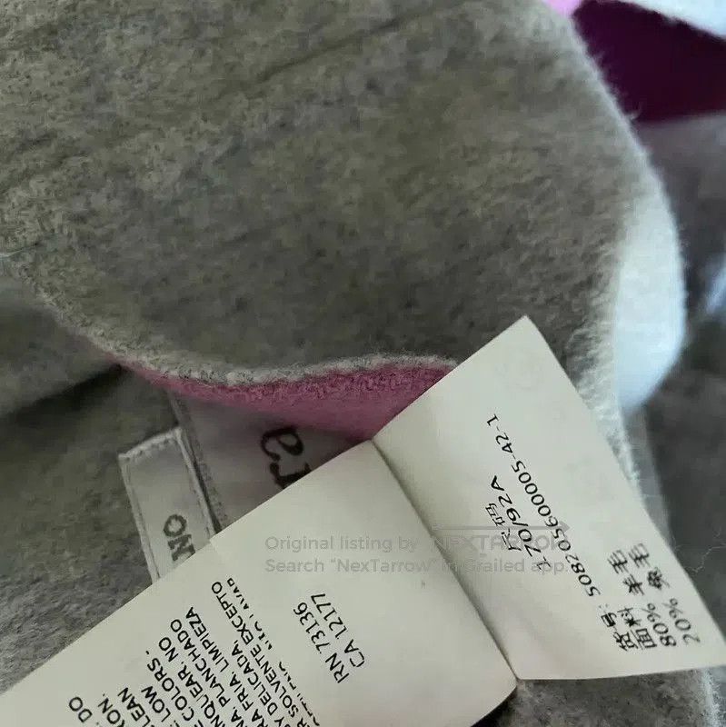 Max Mara MaxMara Pink Wool Blend Women's Coat . Size L / US 10 / IT 46 - 6 Thumbnail