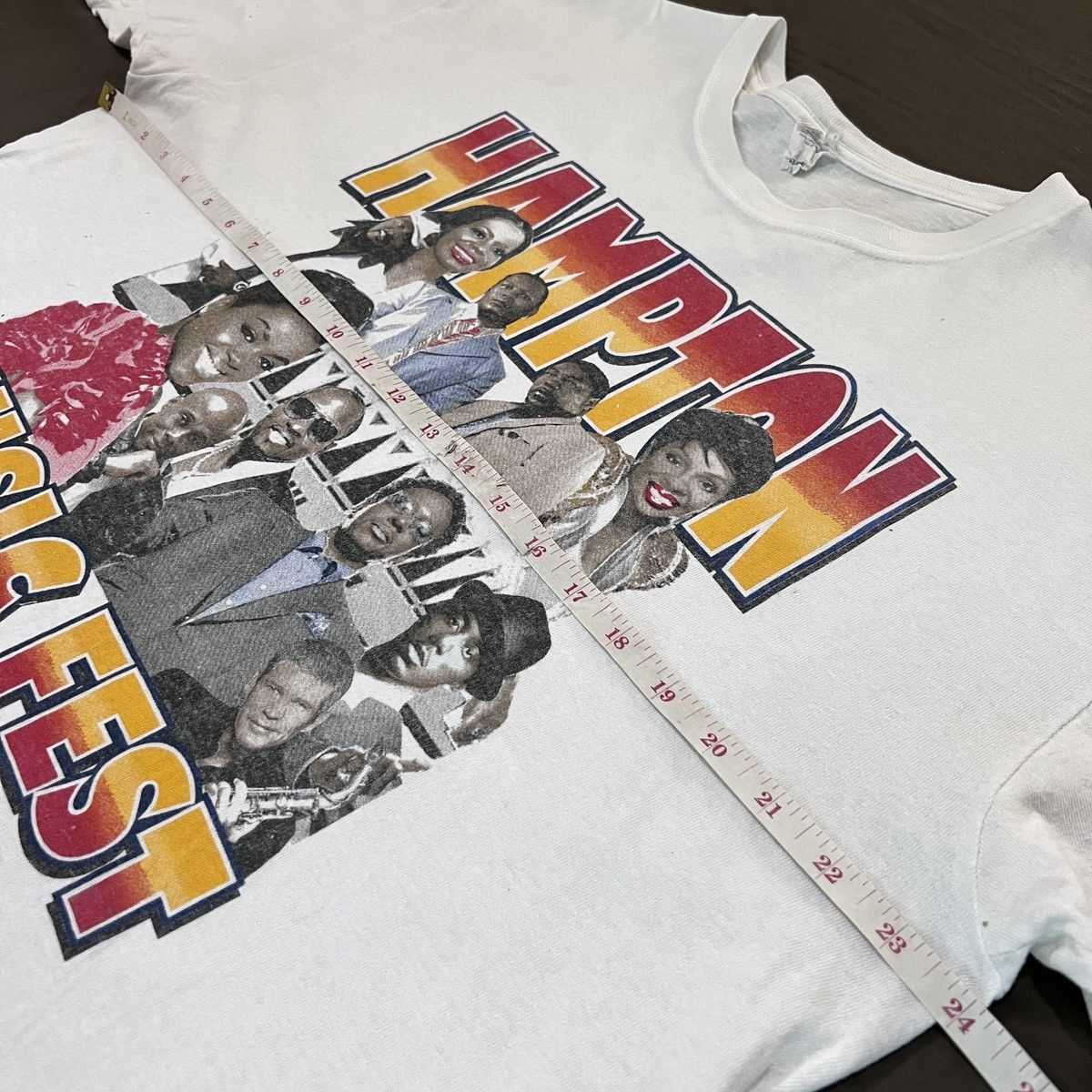 Band Tees × Rap Tees × Vintage Vintage Y2K Hampton Jazz Fest Promo Tee XL R&B Soul Hiphop Size US XL / EU 56 / 4 - 13 Thumbnail