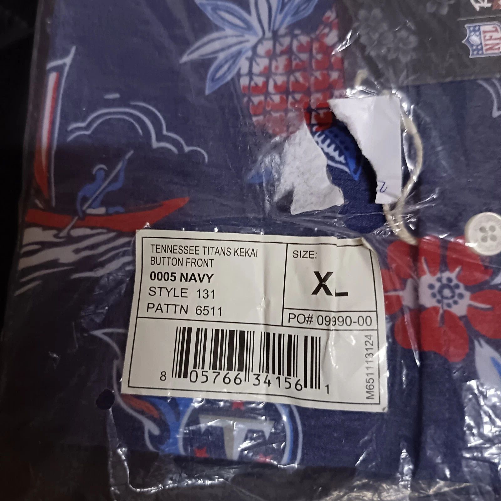 Reyn Spooner Reyn Spooner NFL Tennessee Titans Hawaiian Aloha Shirt Size US XL / EU 56 / 4 - 6 Thumbnail