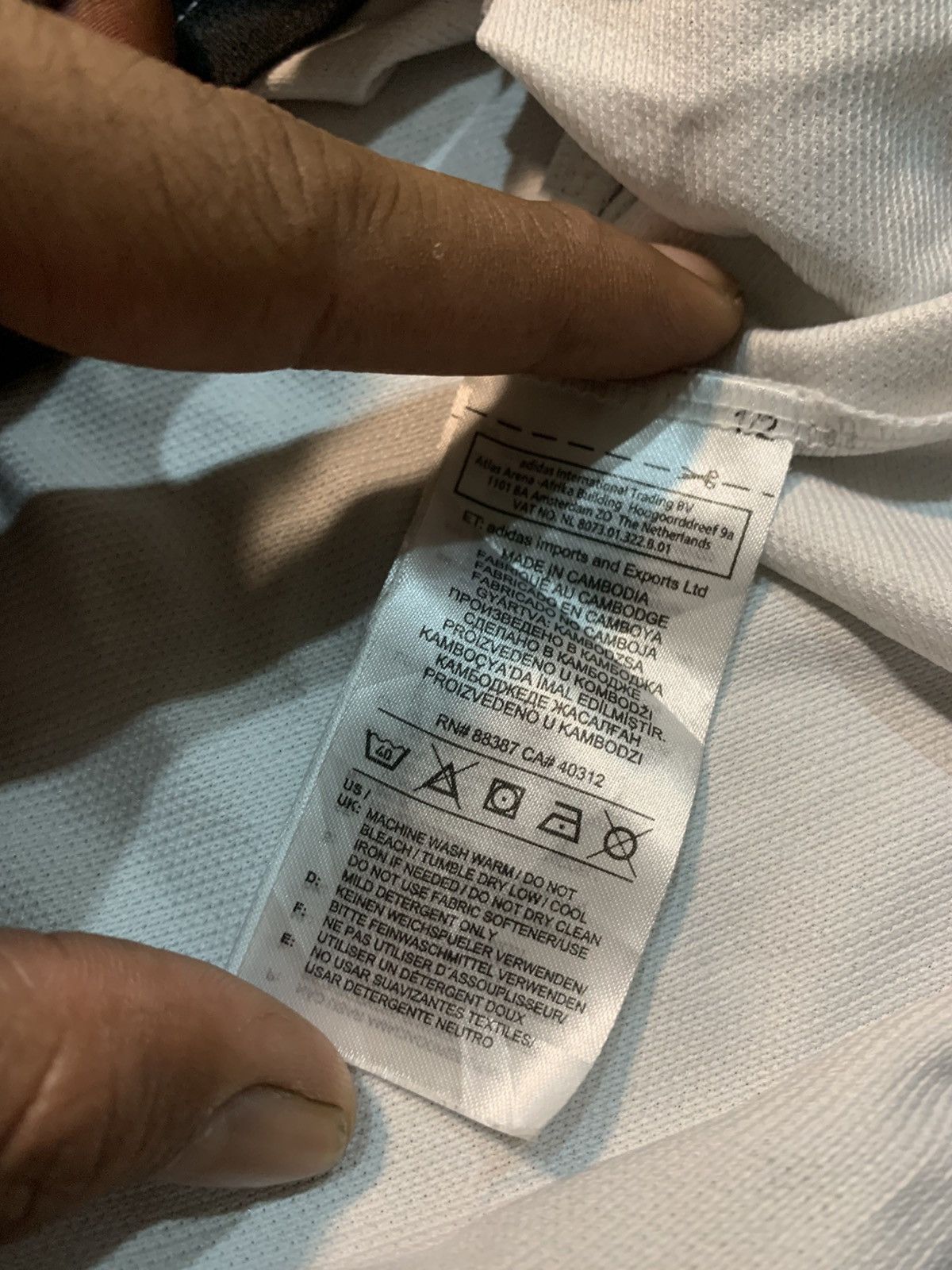 Adidas 2018-19 Juventus Home Shirt Ronaldo #7 Size US XL / EU 56 / 4 - 5 Thumbnail
