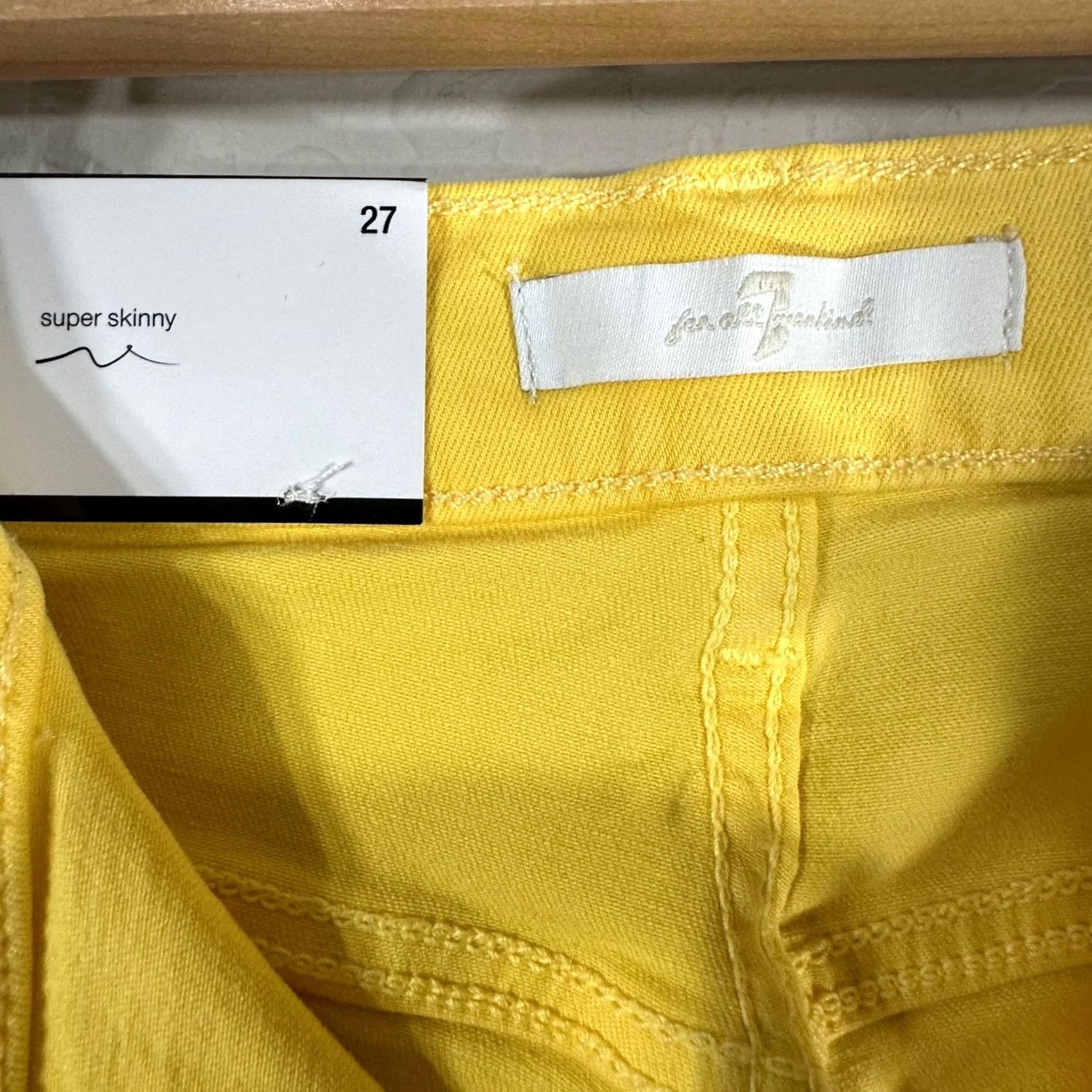 7 For All Mankind VINTAGE No Size 27" / US 4 / IT 40 - 4 Thumbnail