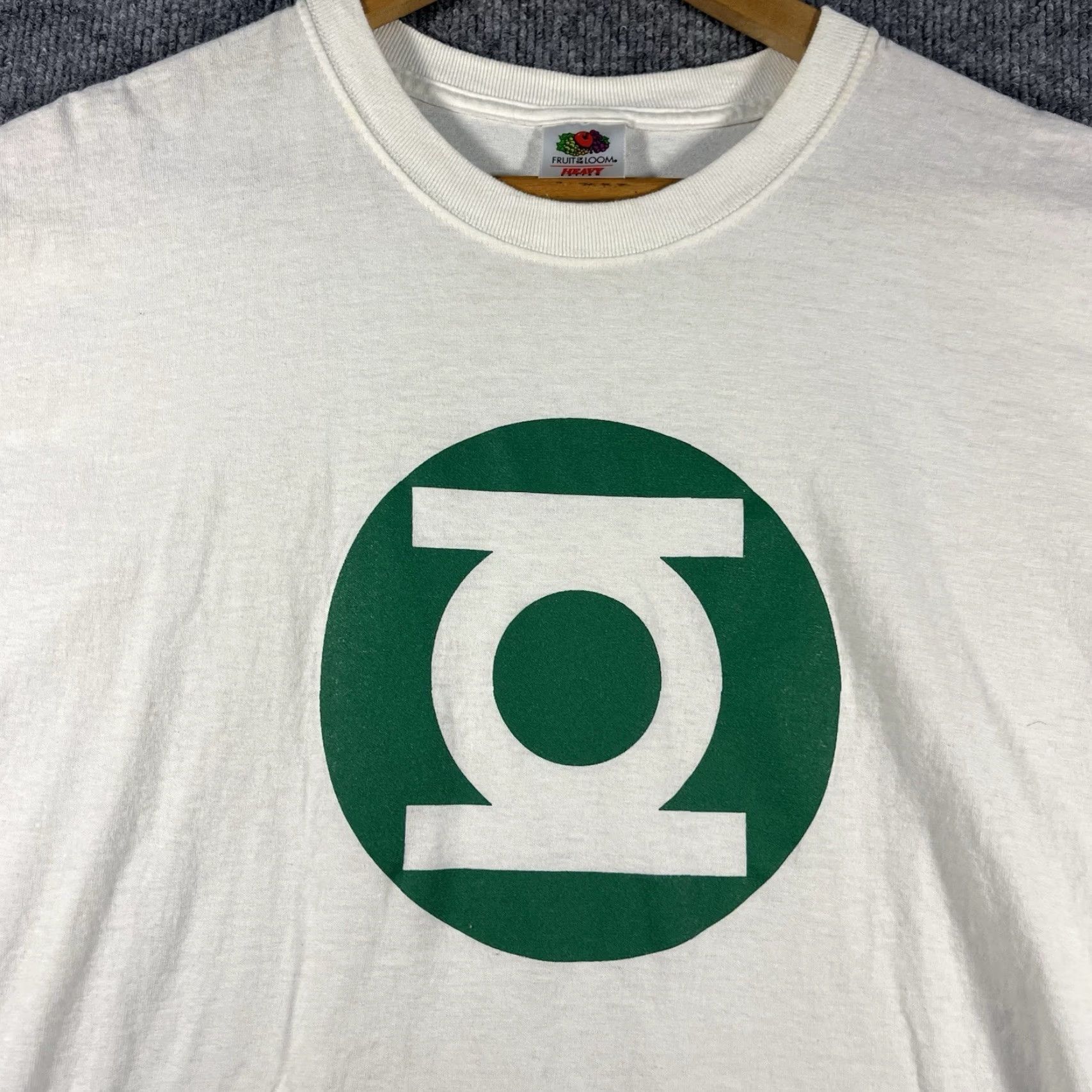Fruit Of The Loom Vintage Green Lantern Corps Green DC Comics T-Shirt Mens 2XL White Graphitti Size US XXL / EU 58 / 5 - 2 Thumbnail