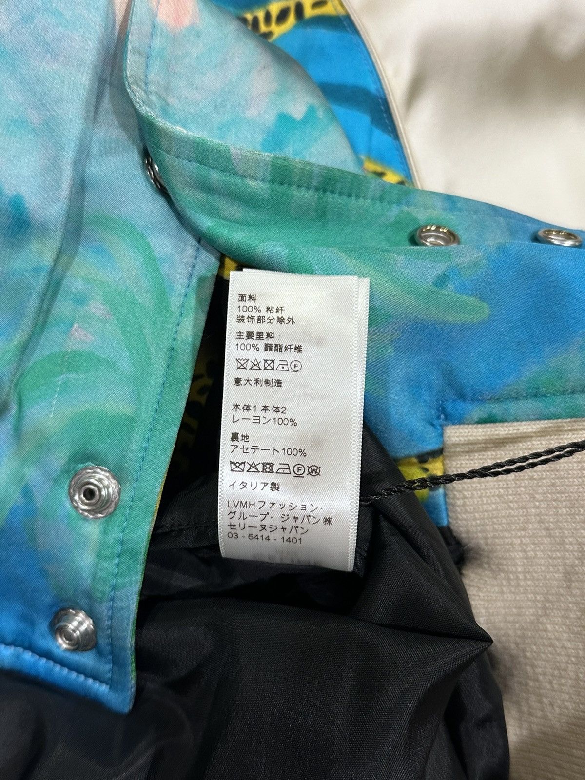 Celine Celine x Hedi x Tyson Reed SS21 Hawaiian Souvenir Jacket Size US M / EU 48-50 / 2 - 17 Thumbnail