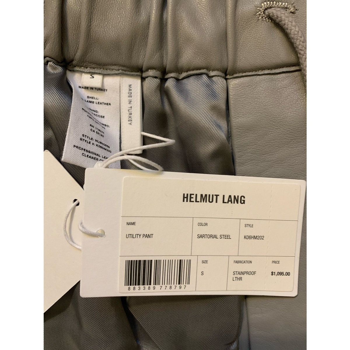 Helmut Lang HELMUT LANG LEATHER UTILITY CARGO PANTS Size US 32 / EU 48 - 5 Thumbnail