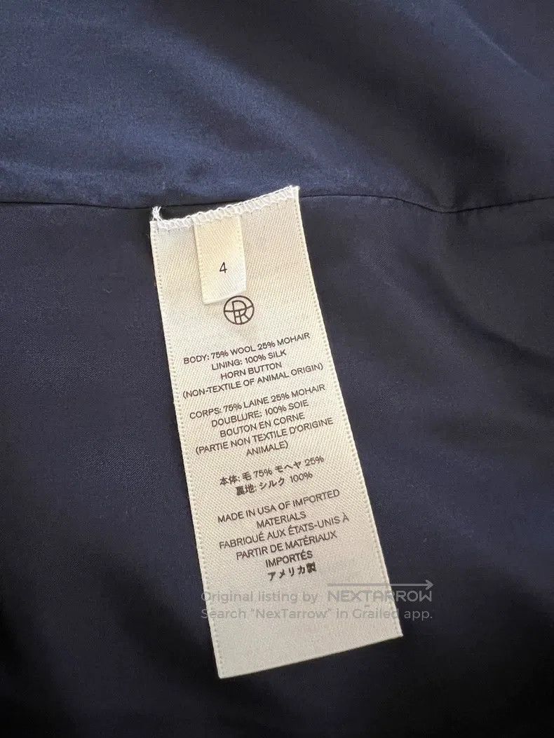 The Row The Row size 4 Mid-length suit jacket Size 36S - 9 Thumbnail