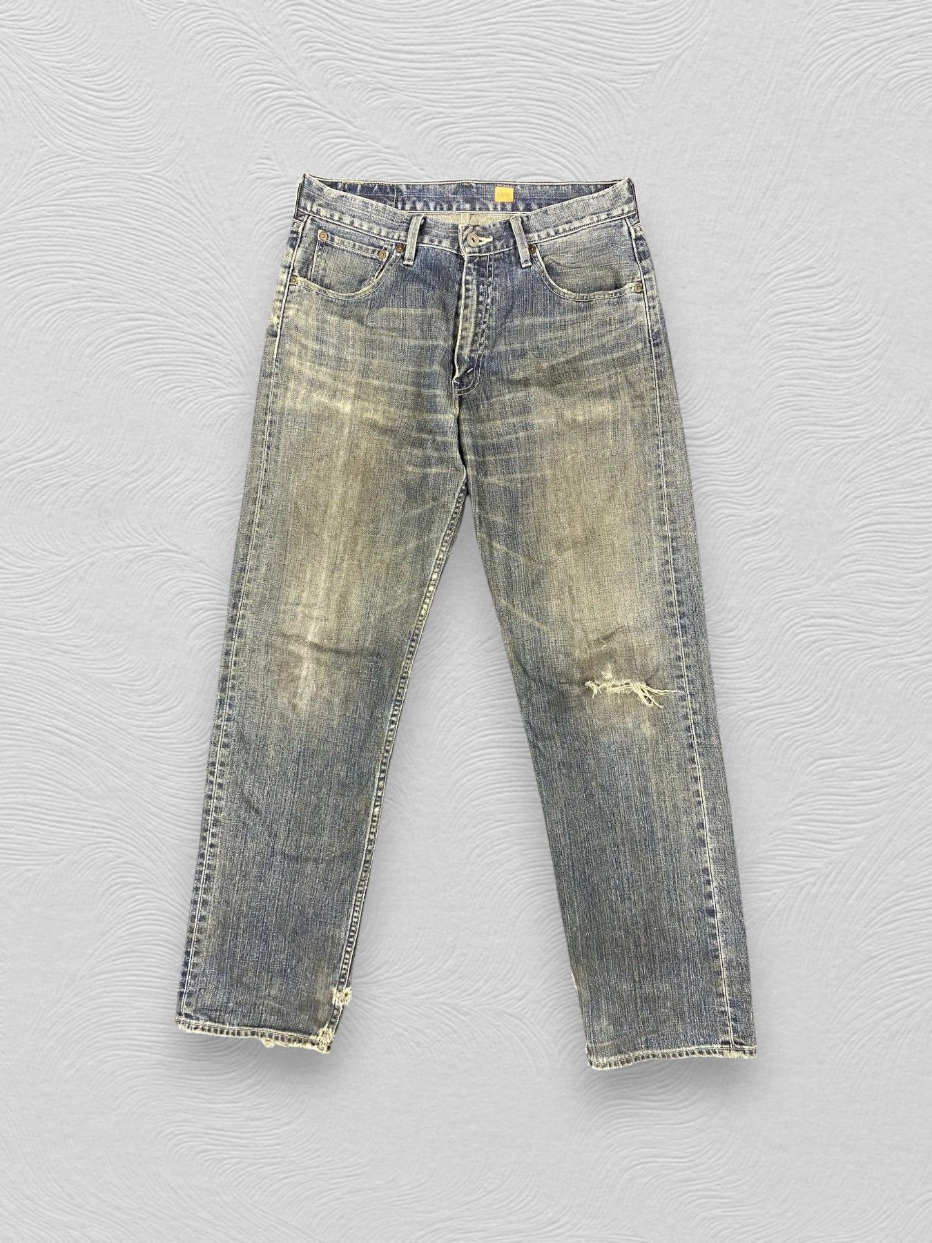 Levi's Dirty Used Blue Vintage Levi's 503 32x33.5 Denim -SJ051 Size US 32 / EU 48 - 1 Thumbnail