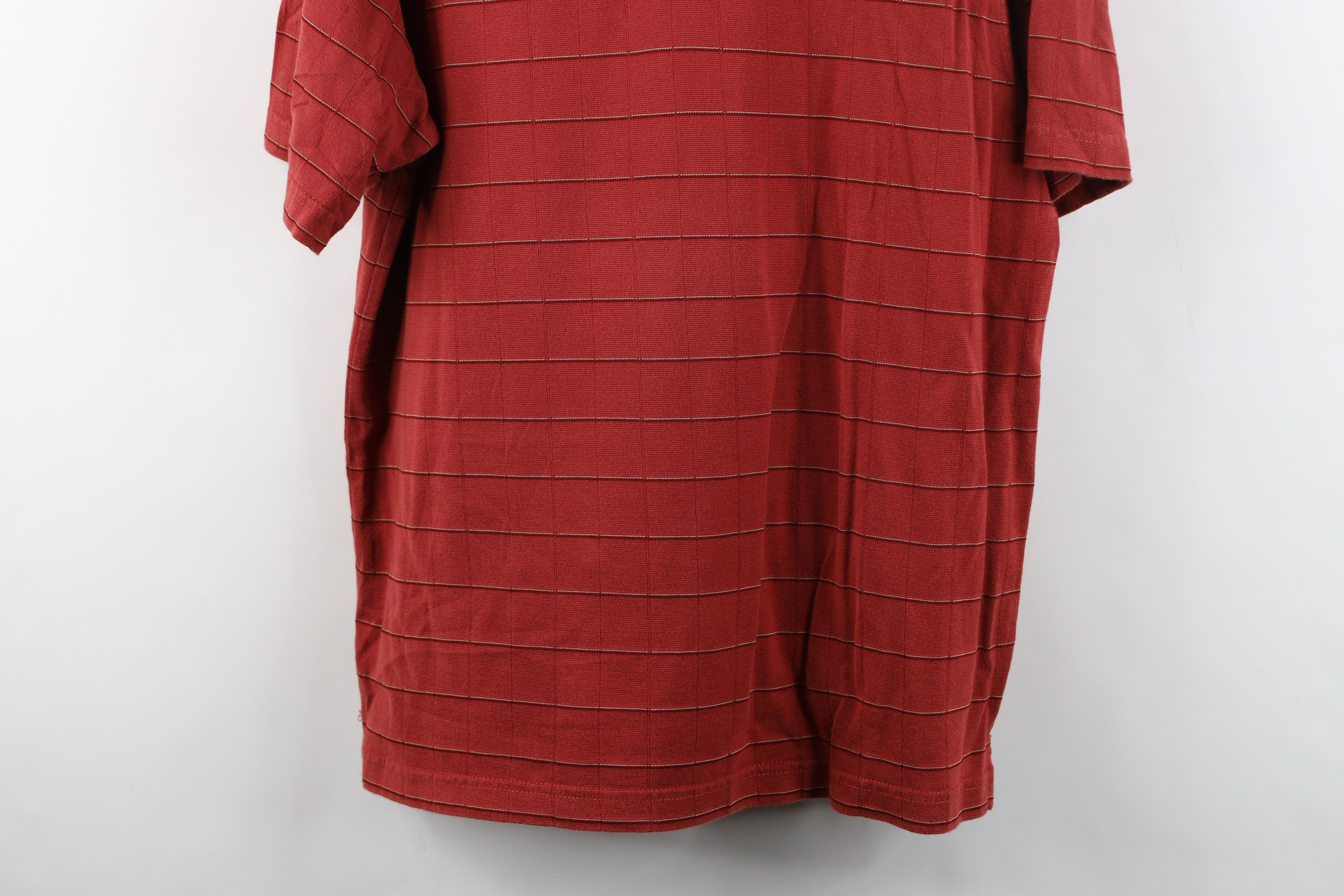 Vintage Vintage 90s Y2K Streetwear Checkered Knit Collared Golf Polo Size US L / EU 52-54 / 3 - 3 Thumbnail
