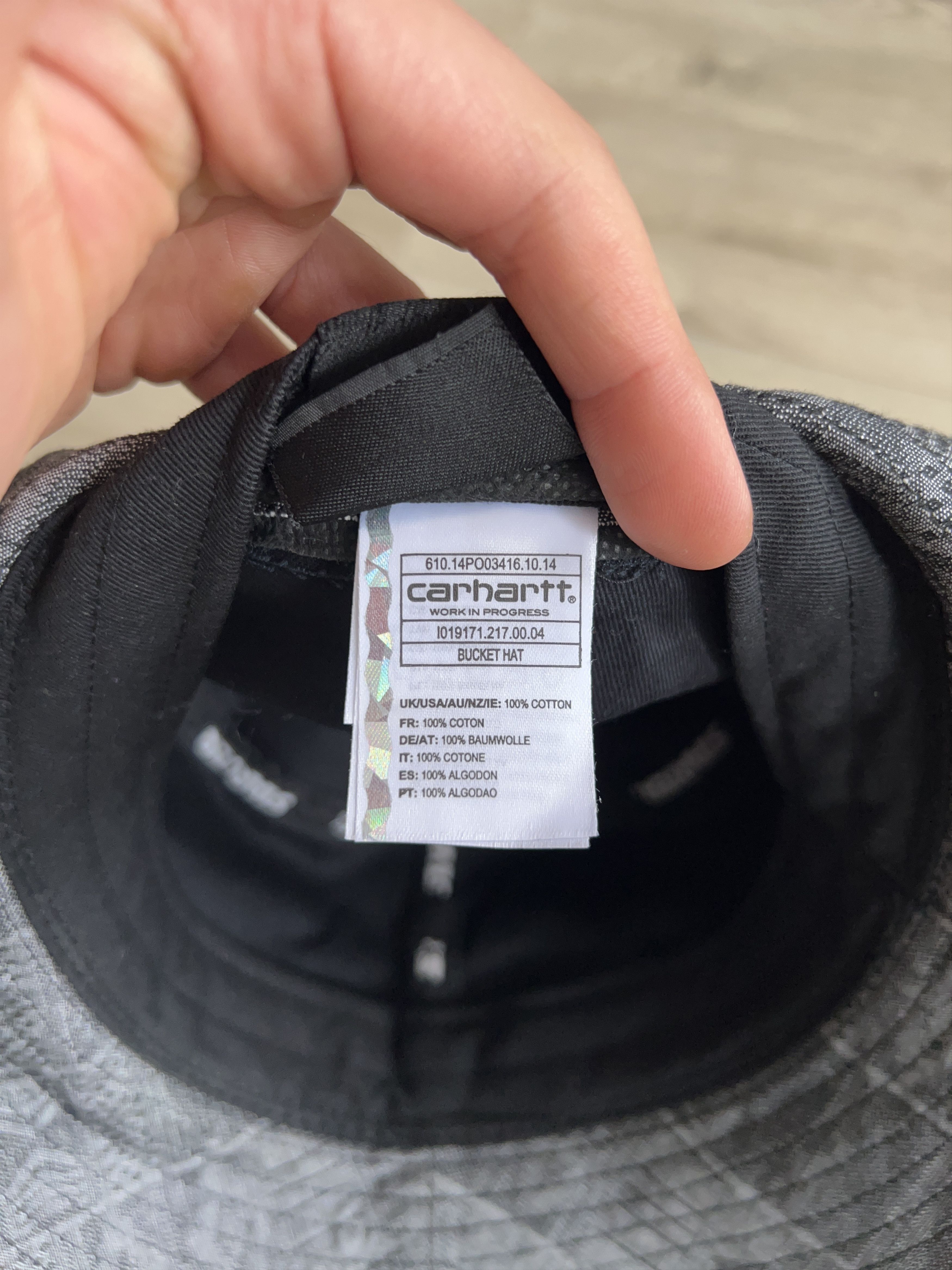 Carhartt × Starter Unisex Starter Carhartt Bucket Hat Apache Jacquard Size S/M Size ONE SIZE - 6 Thumbnail
