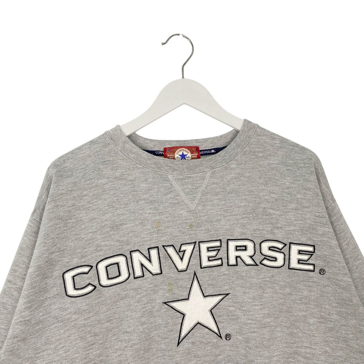 Vintage Vintage Converse Sweatshirt Crewneck Big Logo Size L Size US L / EU 52-54 / 3 - 4 Thumbnail
