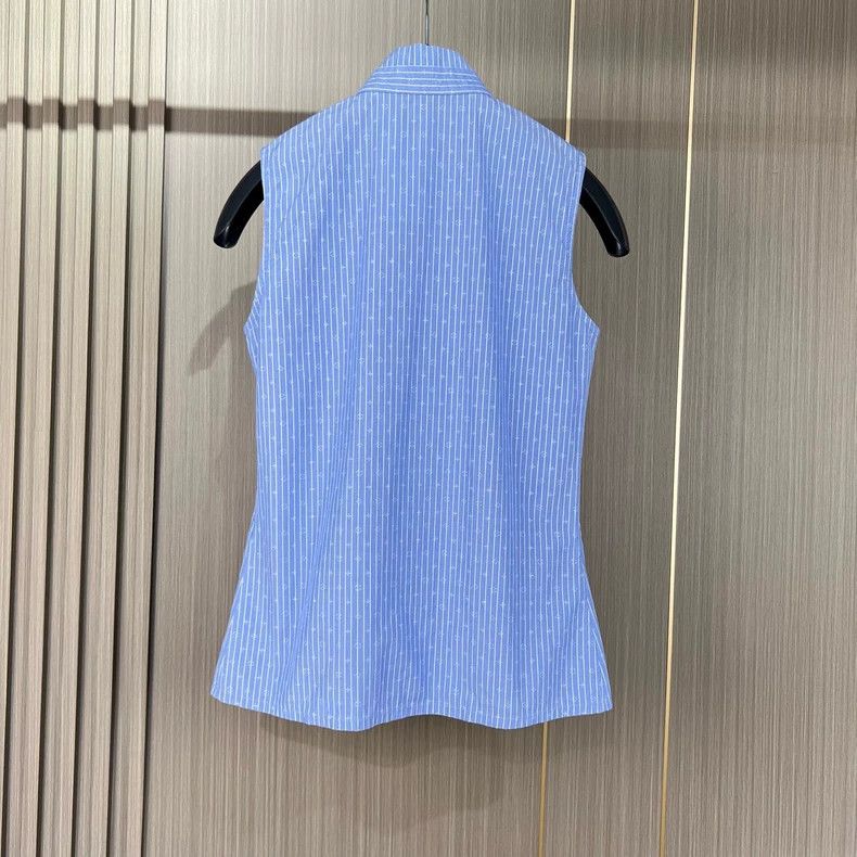 Louis Vuitton LOUIS VUITTON size 34 Striped presbyopic full print sleeve Size US M / EU 48-50 / 2 - 2 Thumbnail