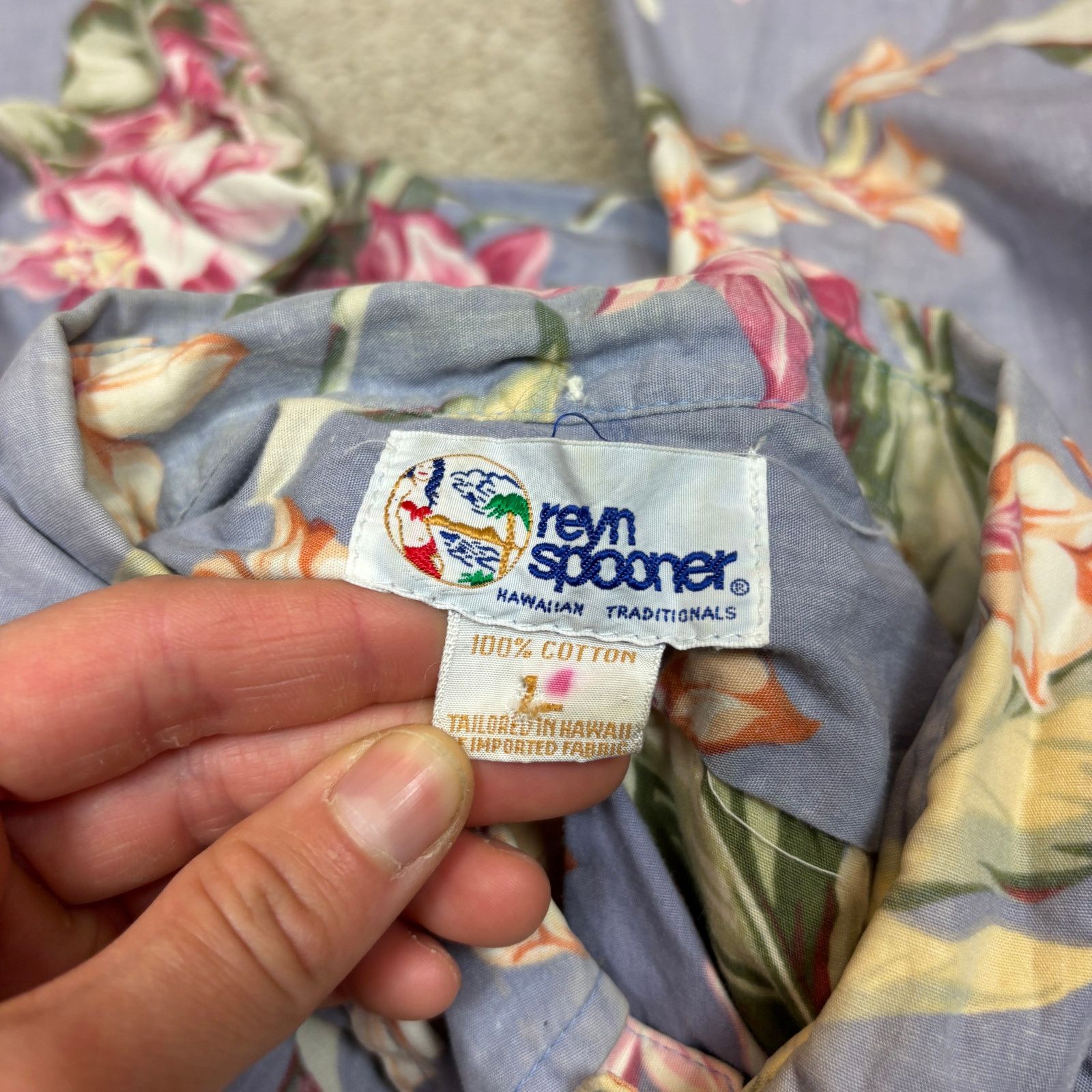 Reyn Spooner Vintage 90s Reyn Spooner Floral Hawaiian Shirt Men's Large Size US L / EU 52-54 / 3 - 5 Thumbnail