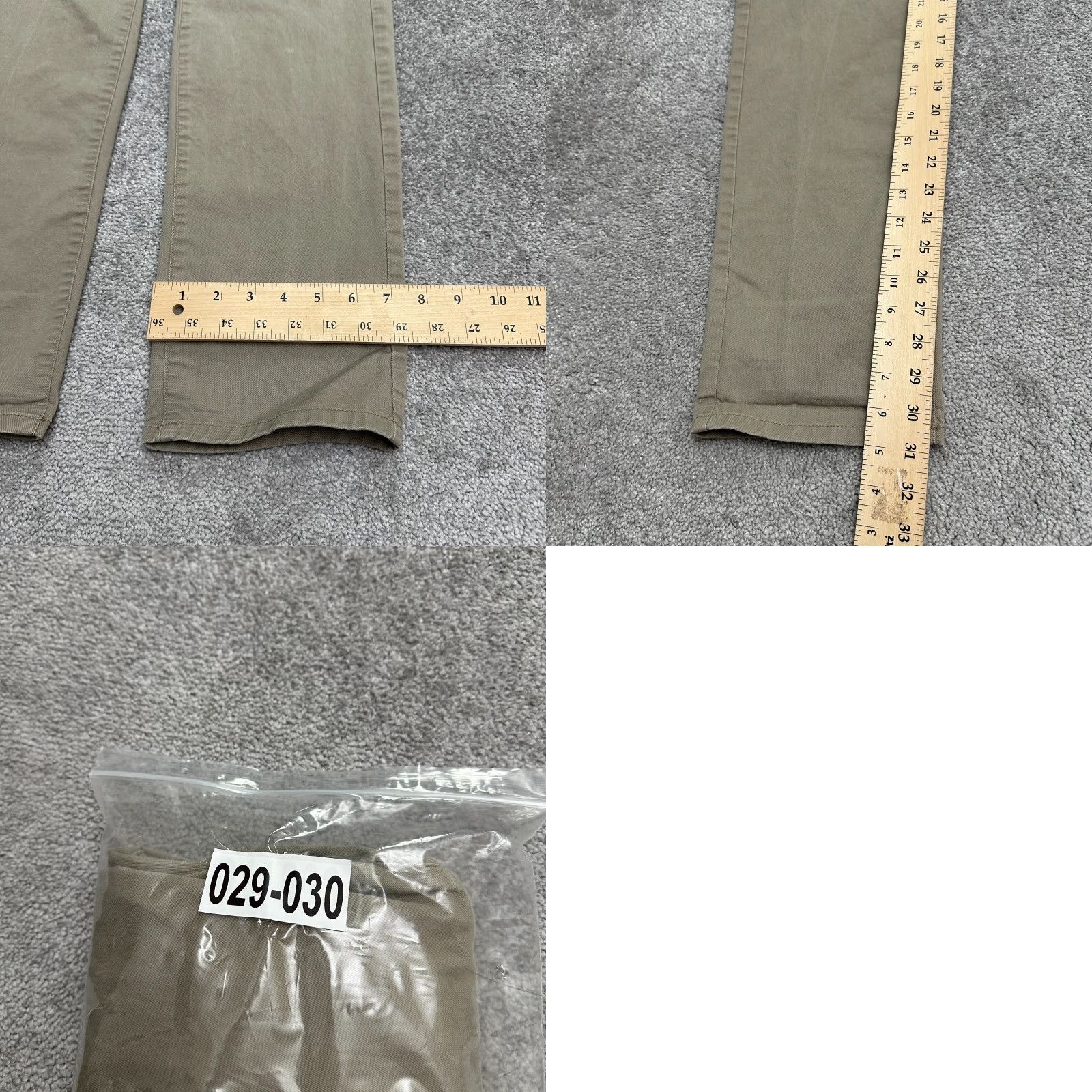 Bonobos Bonobos Slim Fit Chino Pants Mens 30x32 Kahki Brown Straight Leg Casual Cotton Size US 30 / EU 46 - 10 Thumbnail