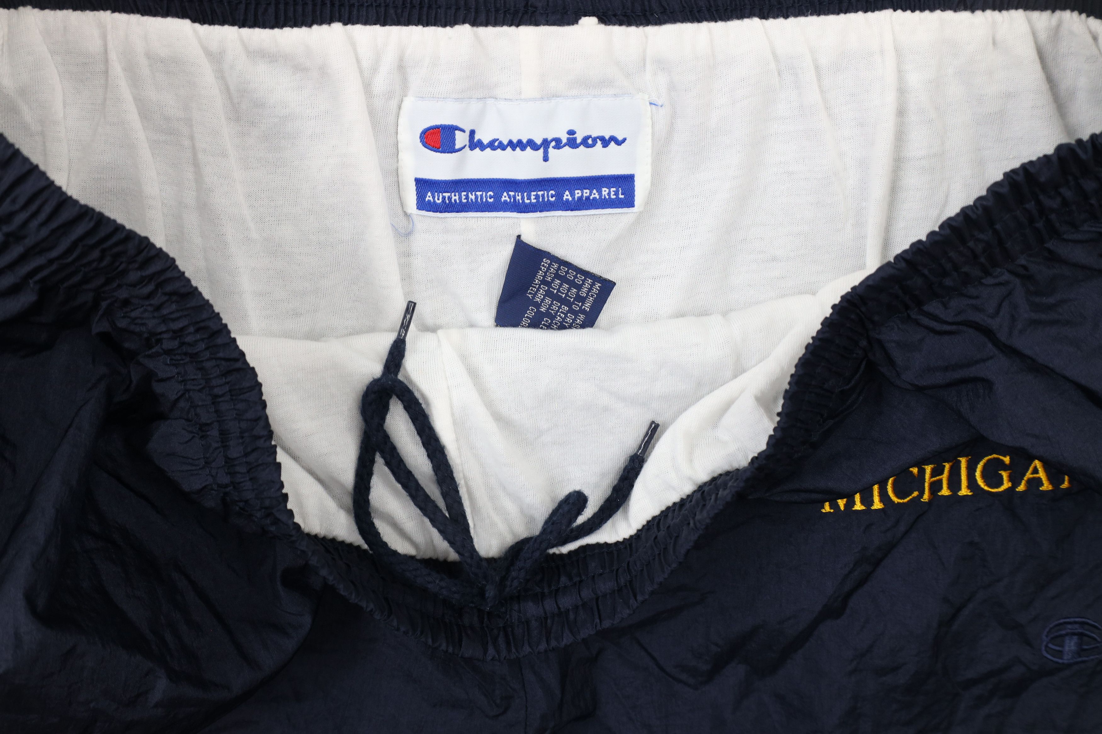 Champion × Vintage Vintage 90s Champion University of Michigan Joggers Pants Size US 40 / EU 56 - 8 Thumbnail