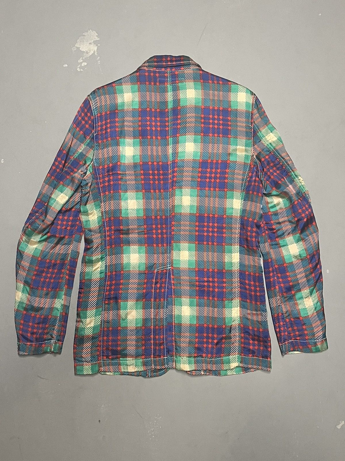 Comme des Garcons SHIRT Comme Des Garcons SHIRT Multicoloured Blazer Size US XL / EU 56 / 4 - 2 Thumbnail