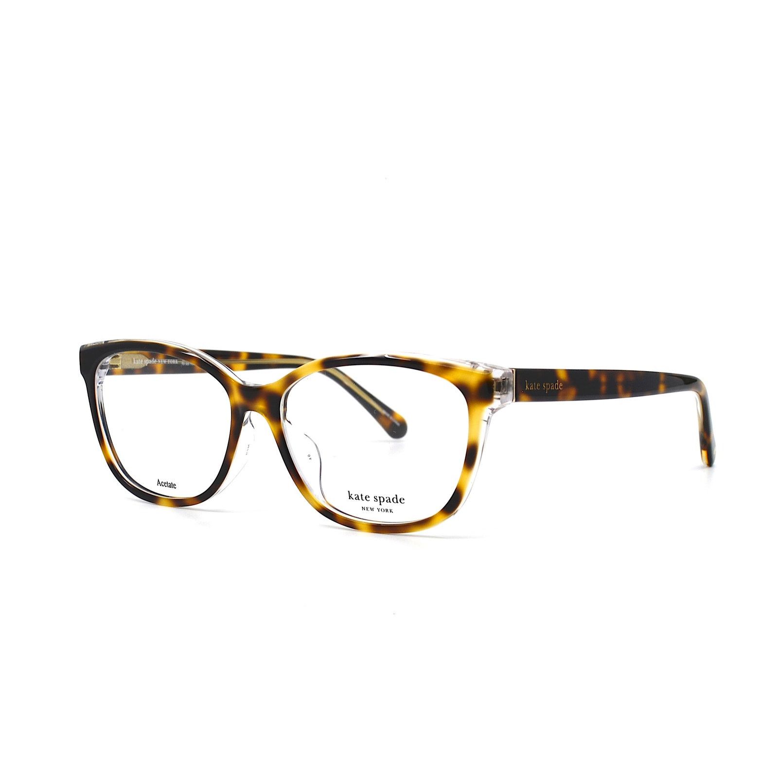Kate Spade NEW KATE SPADE KATTALIN/F 086 HAVANA EYEGLASSES FRAME Size ONE SIZE - 4 Thumbnail