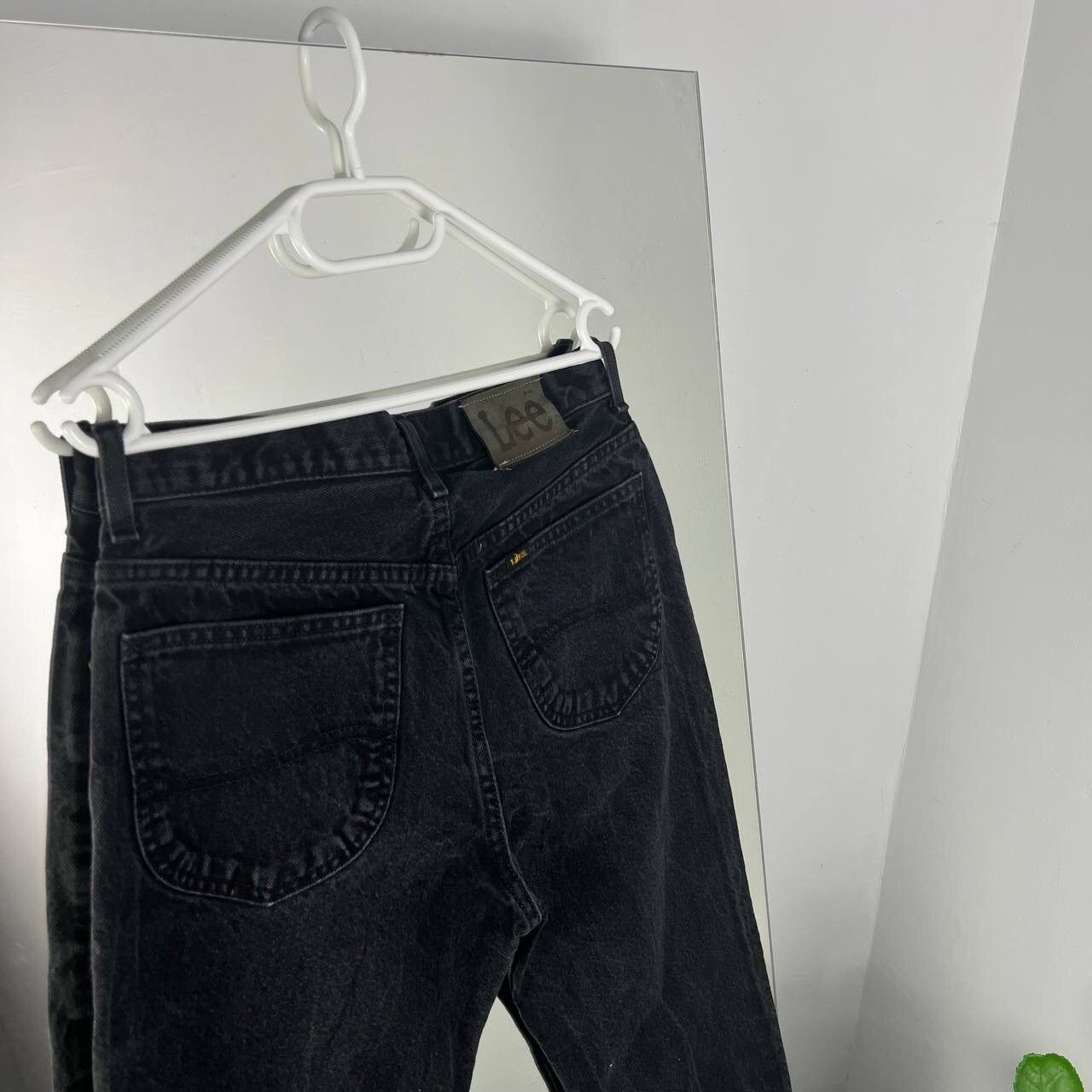 Lee Vintage Denim Pants Lee Jeans Y2k Baggy Dark Gray Size US 33 - 3 Thumbnail