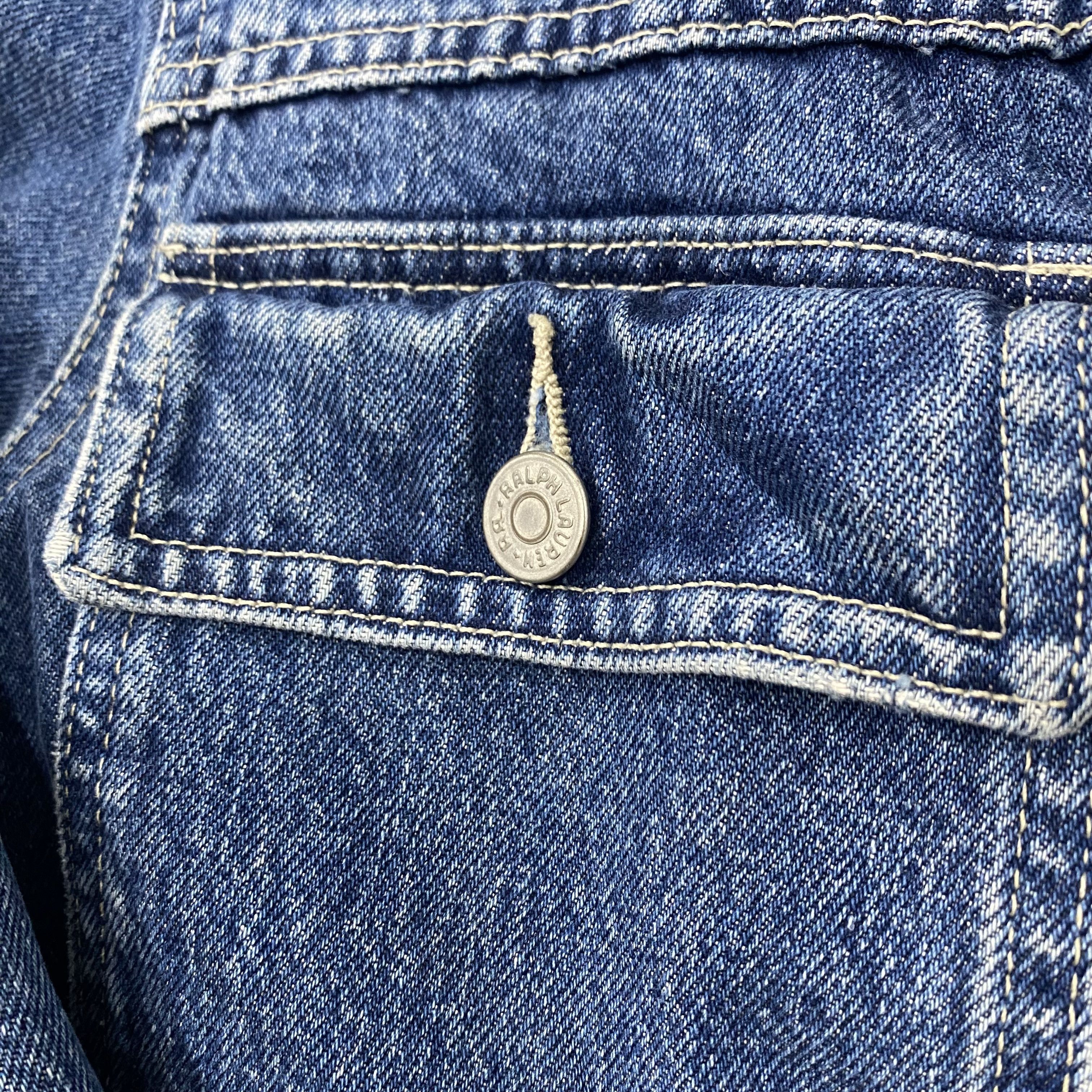 RRL Ralph Lauren 💥RRL RALPH LAUREN DENIM TRUCKER JACKET Size US S / EU 44-46 / 1 - 9 Thumbnail