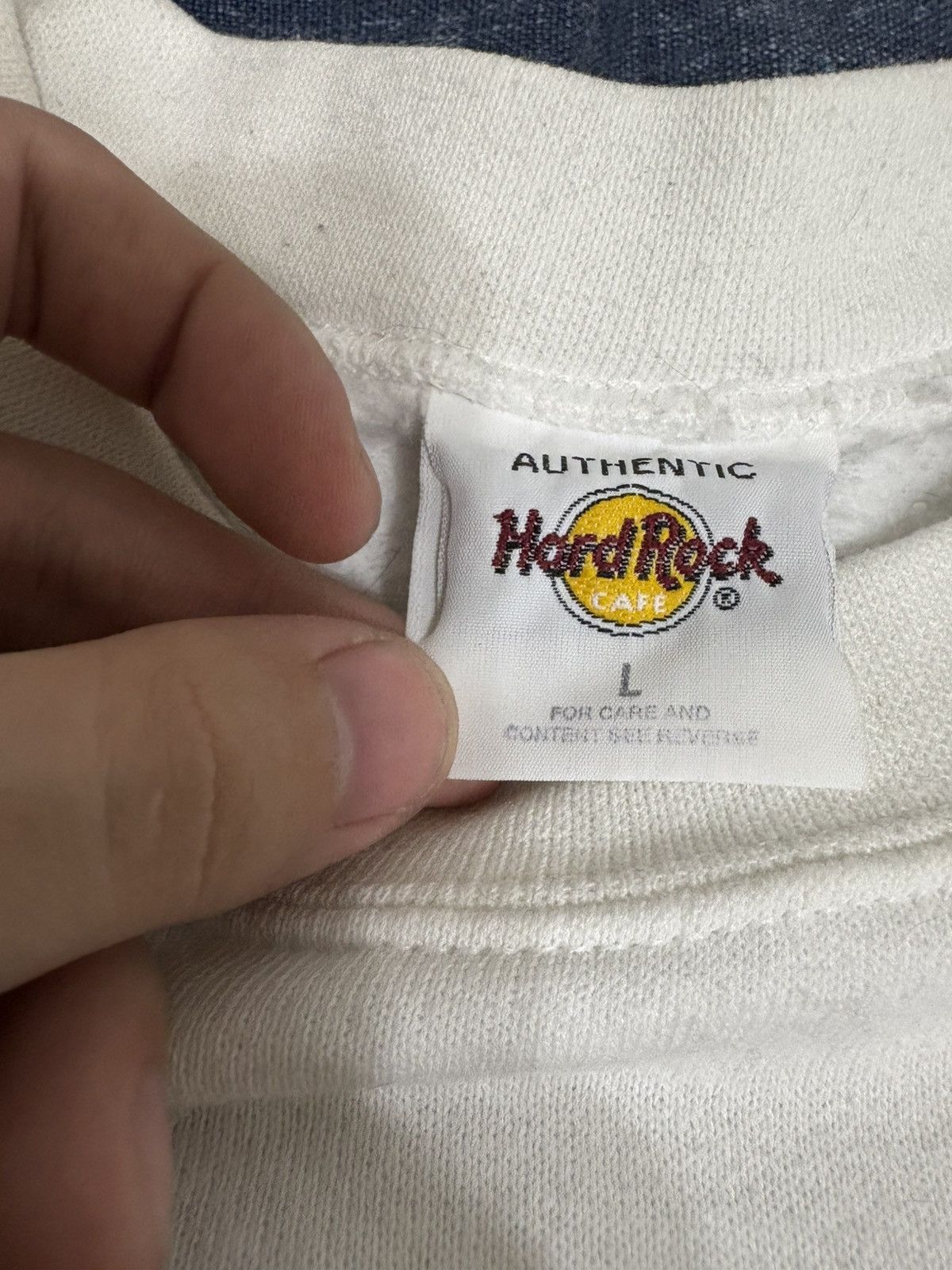 Hard Rock Cafe Vintage authentic hard rock cafe sweater Size US L / EU 52-54 / 3 - 5 Thumbnail
