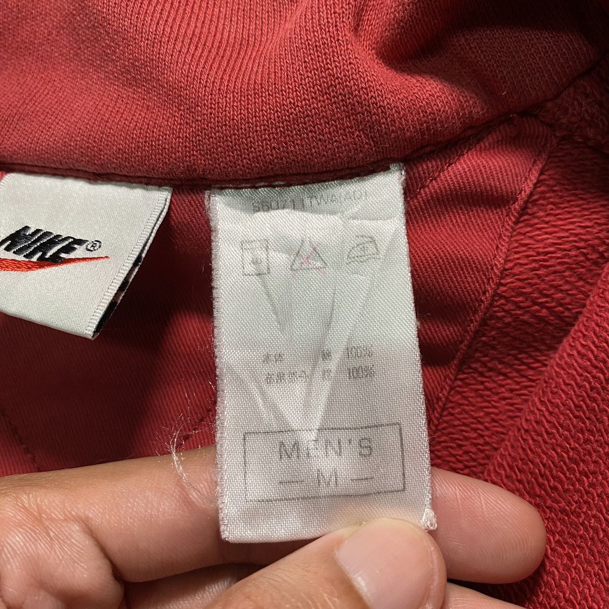 Nike × Vintage VINTAGE NIKE AIR HALF ZIPPER SWEATSHIRT Size US M / EU 48-50 / 2 - 7 Thumbnail