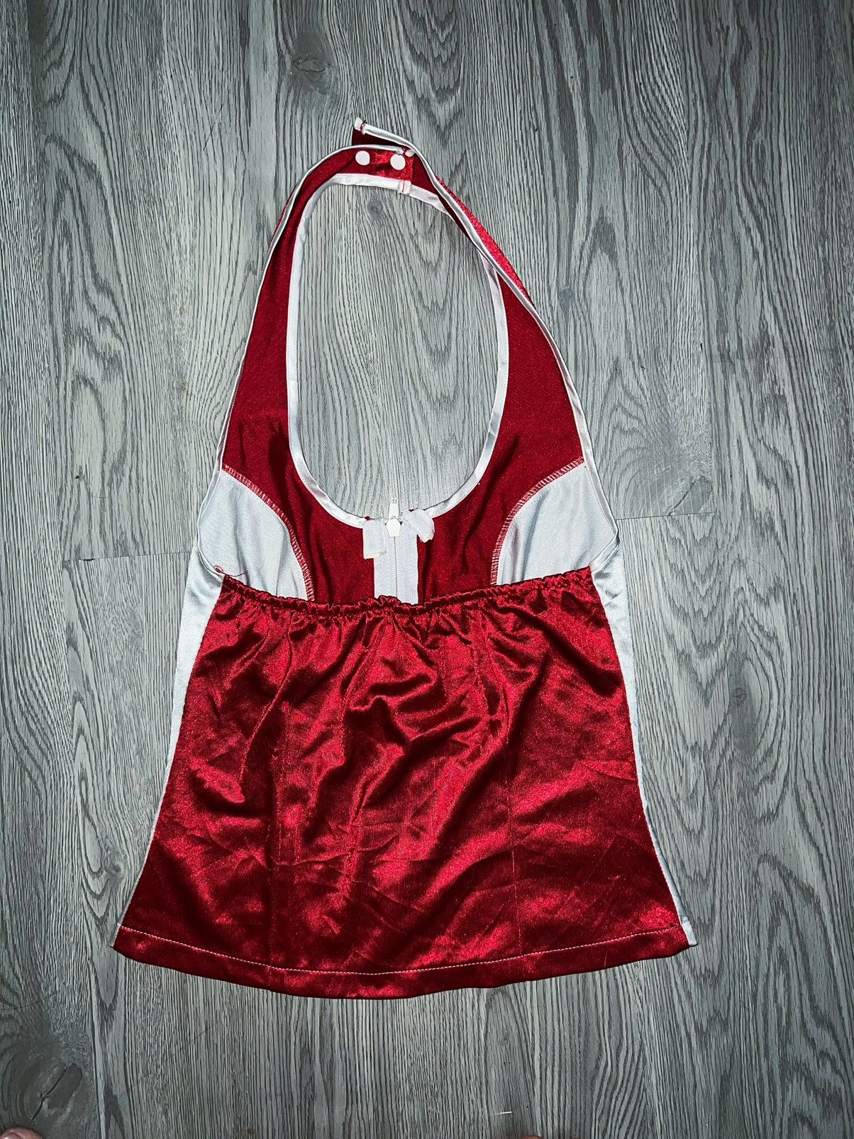 Japanese Brand Y2K racing halter top 🏁🐎🏎️ Size M / US 6-8 / IT 42-44 - 2 Thumbnail