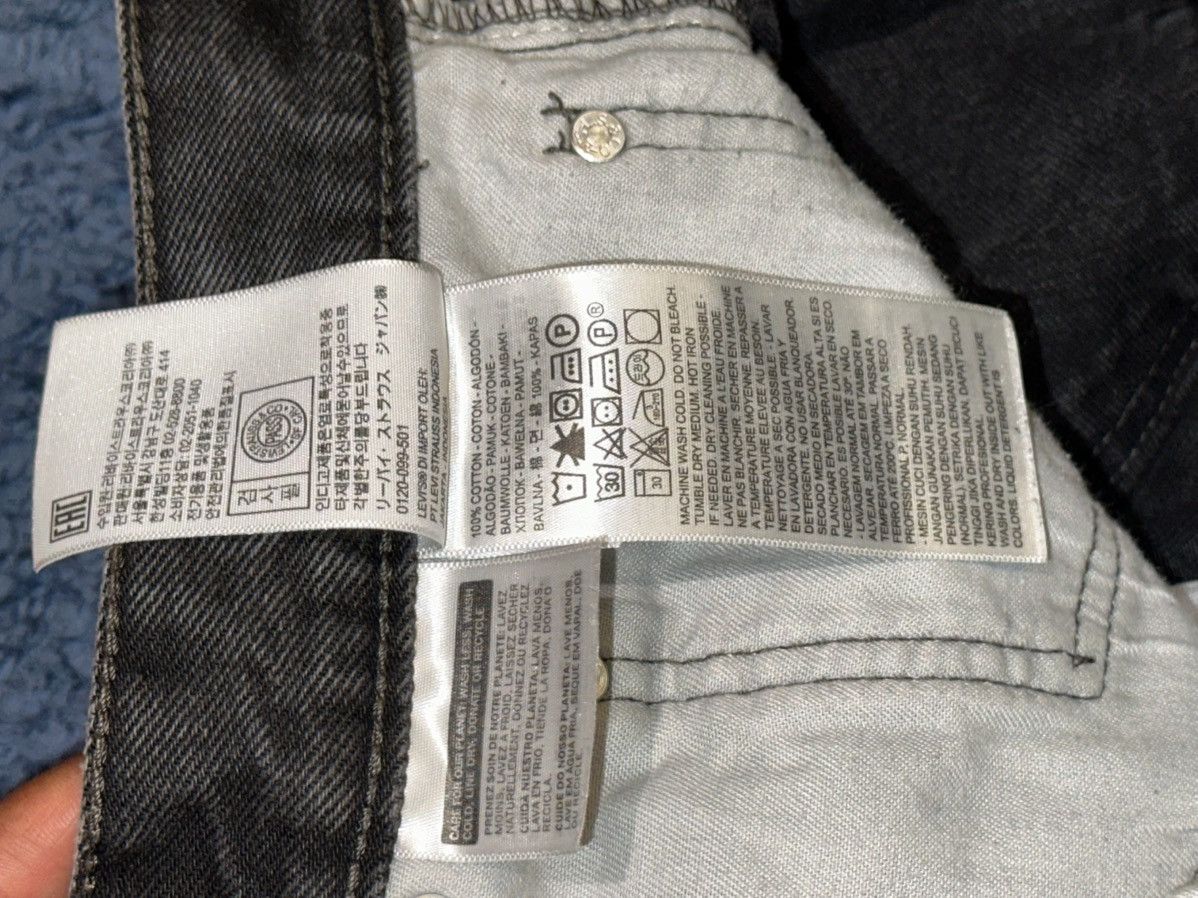 Levi's × Vintage Vintage Levis 550 Black Size US 36 / EU 52 - 5 Thumbnail