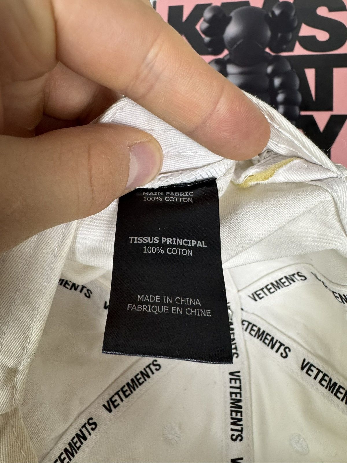 Vetements Vetements think differently cap hat streetwear hype grail Size ONE SIZE - 4 Thumbnail