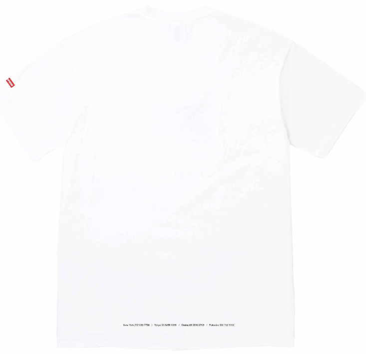 Supreme Supreme Tunnel Tee White 2XL Size US XXL / EU 58 / 5 - 3 Thumbnail