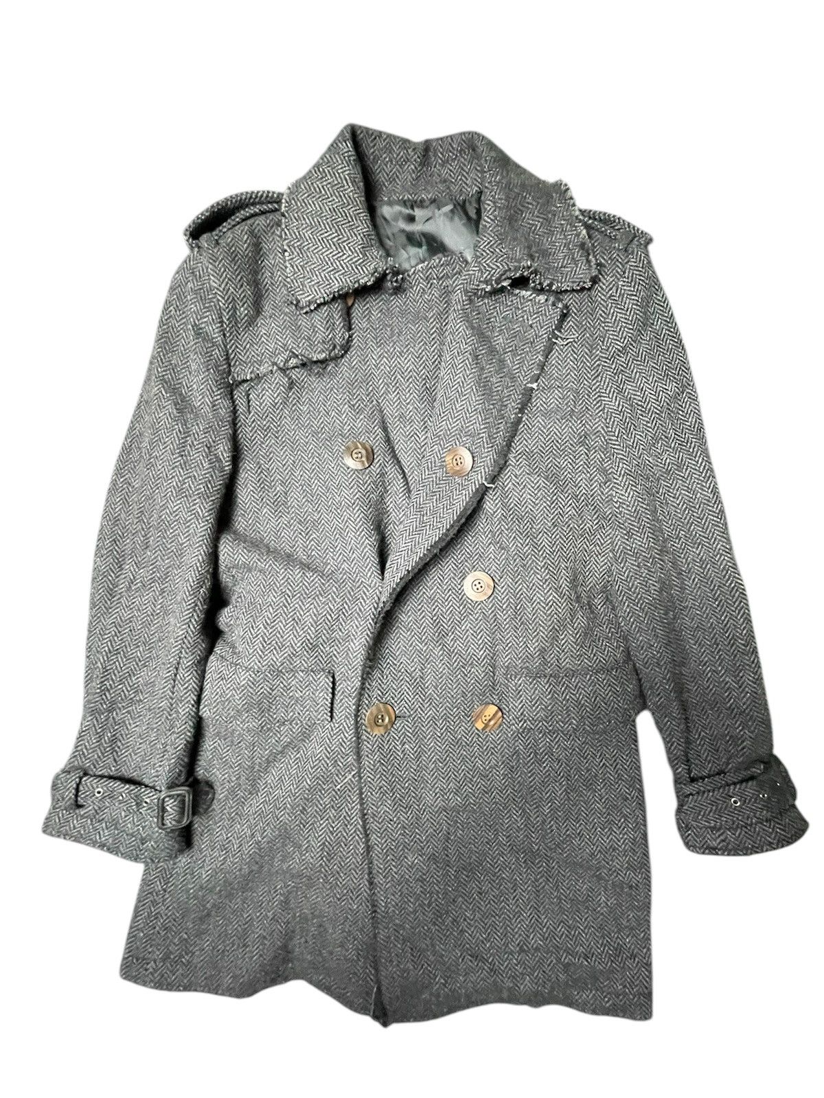 Comme Ca Ism × If Six Was Nine × Japanese Brand Comme ça Du Mode ✔️ Gothic/Punk inspired Trench Coat Size US M / EU 48-50 / 2 - 1 Thumbnail