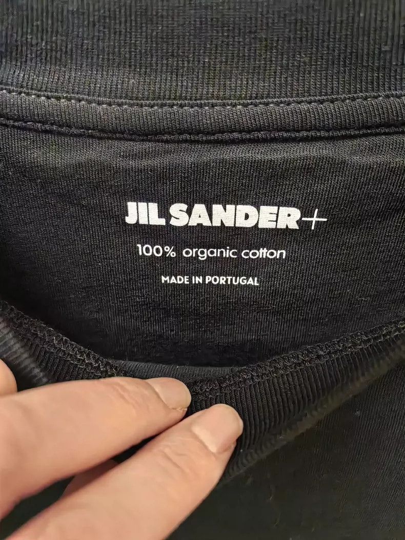 Jil Sander Jil Sander black long sleeve T-shirt Size S / US 4 / IT 40 - 4 Thumbnail