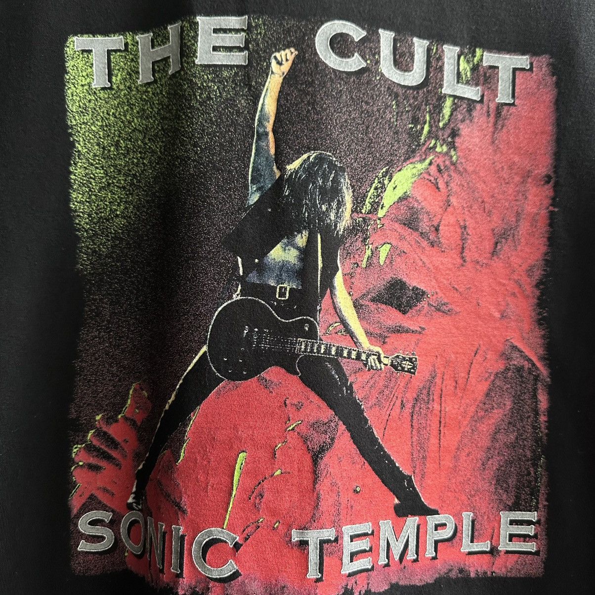 Band Tees × Vintage VINTAGE Y2K THE CULT SONIC TEMPLE BAND ROCK TEE Size US L / EU 52-54 / 3 - 3 Thumbnail
