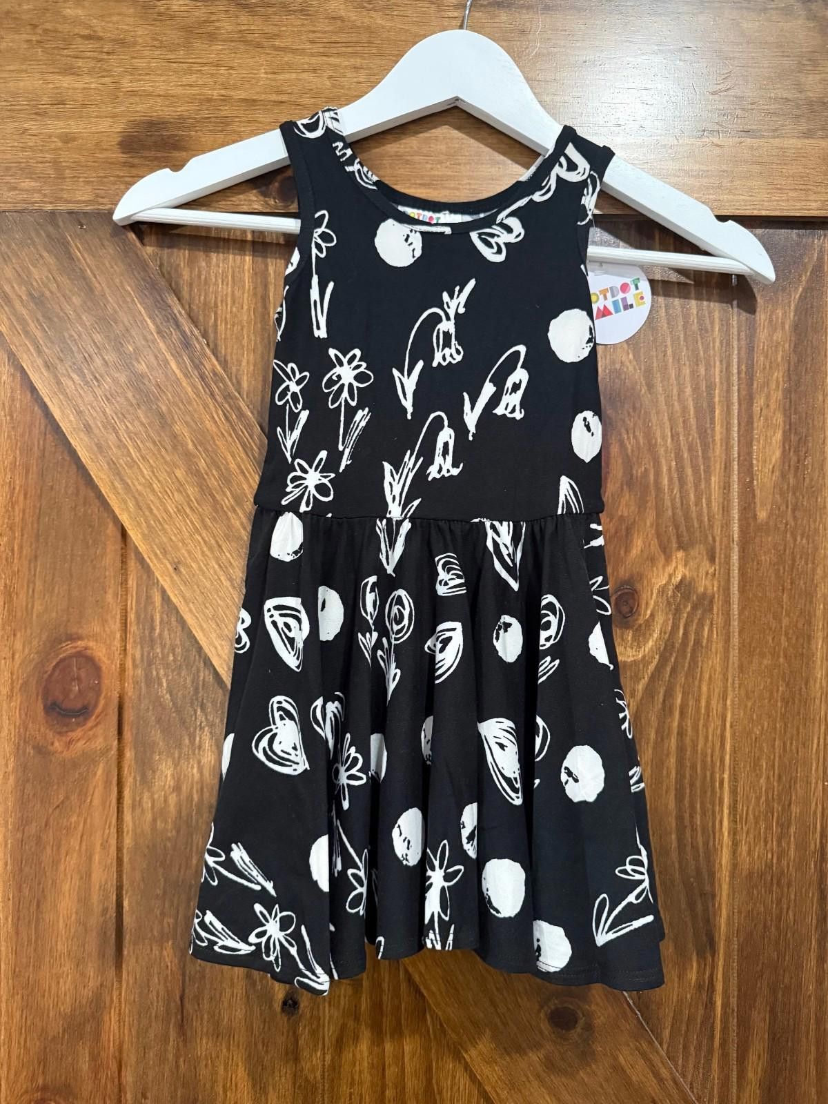 Other Dot Dot Smile Sketchbook Love Tank Dress - 2T Size ONE SIZE - 1 Thumbnail