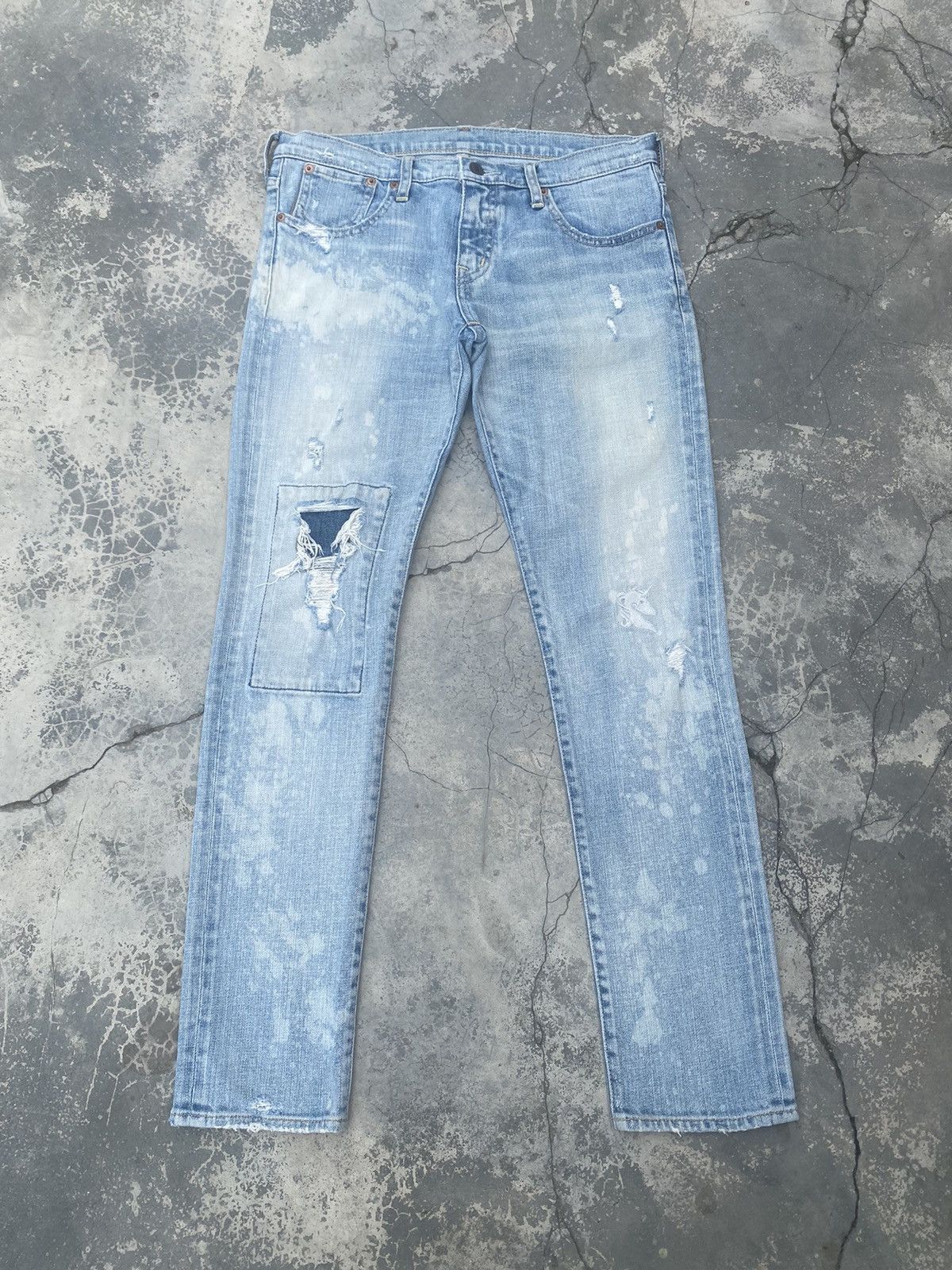 If Six Was Nine RNA Distressed Jeans Size US 31 - 3 Thumbnail