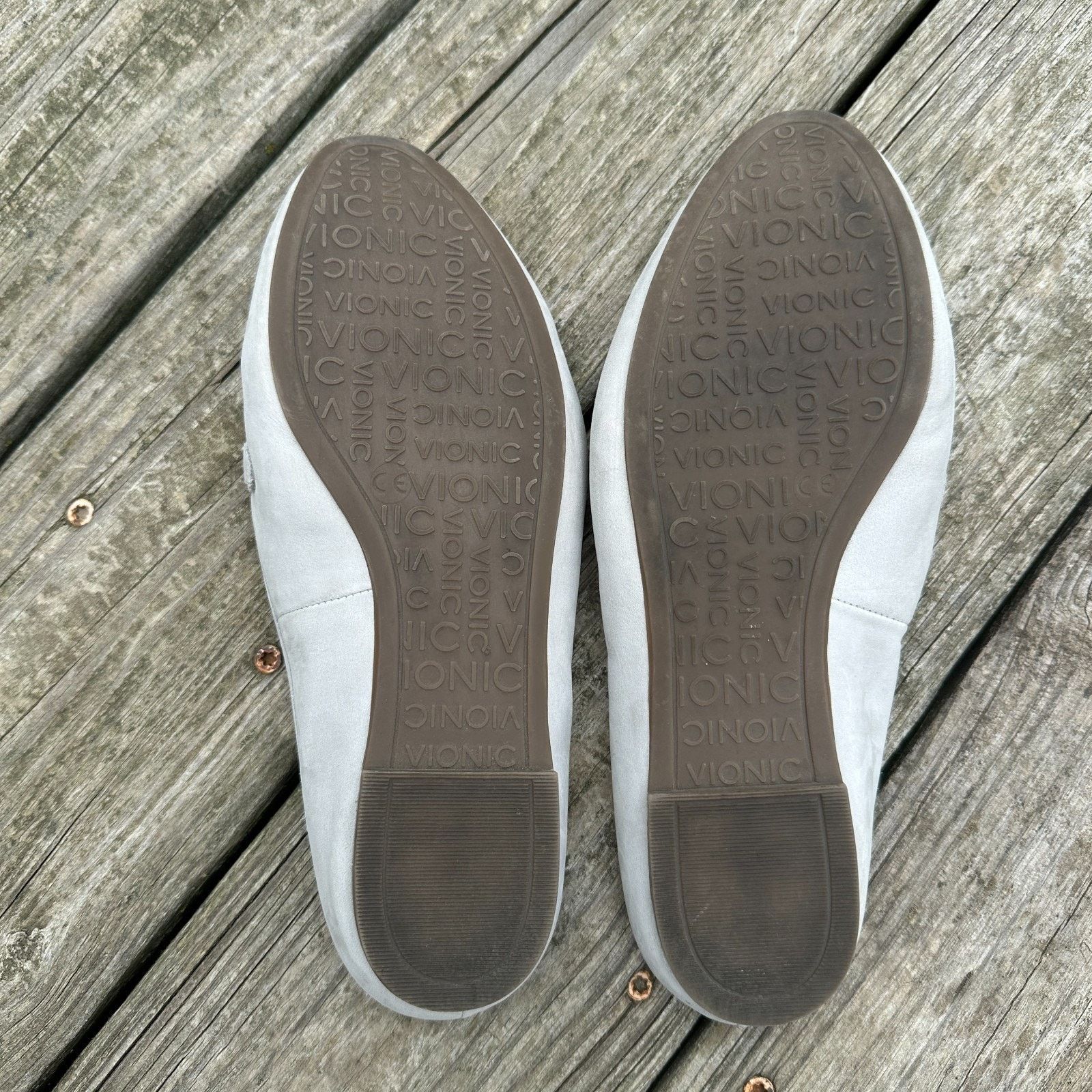 Vionic Vionic Adeline Slip On Comfort Mules Shoes Horse Bit Grey 8 Size US 8 / IT 38 - 5 Thumbnail