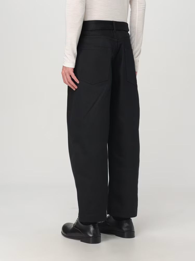 Jil Sander o1y1124 Casual Pant in Black Size US 32 / EU 48 - 3 Thumbnail